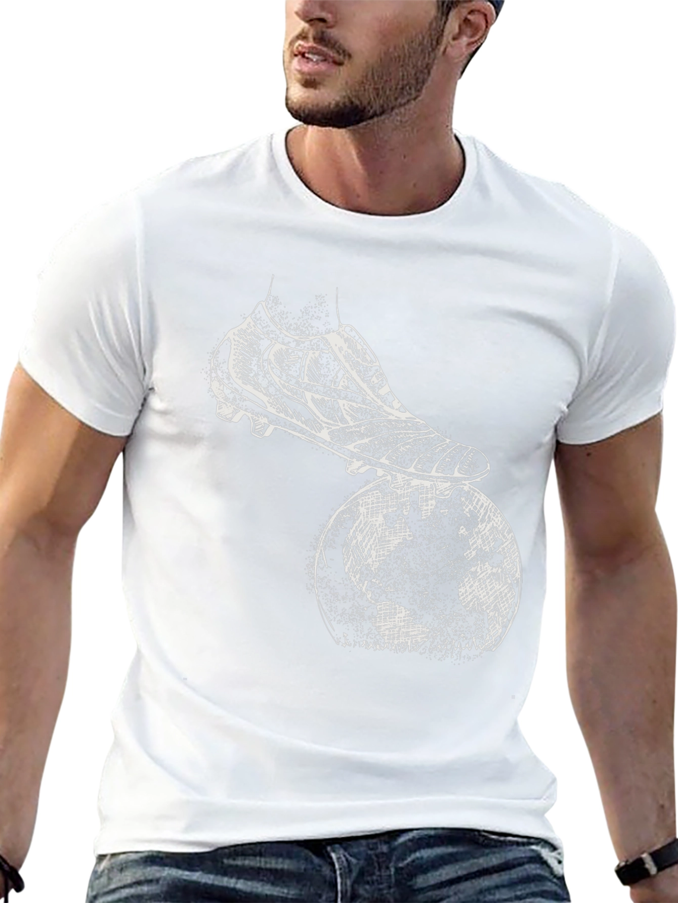 Soccer Boot World Domination T-Shirt