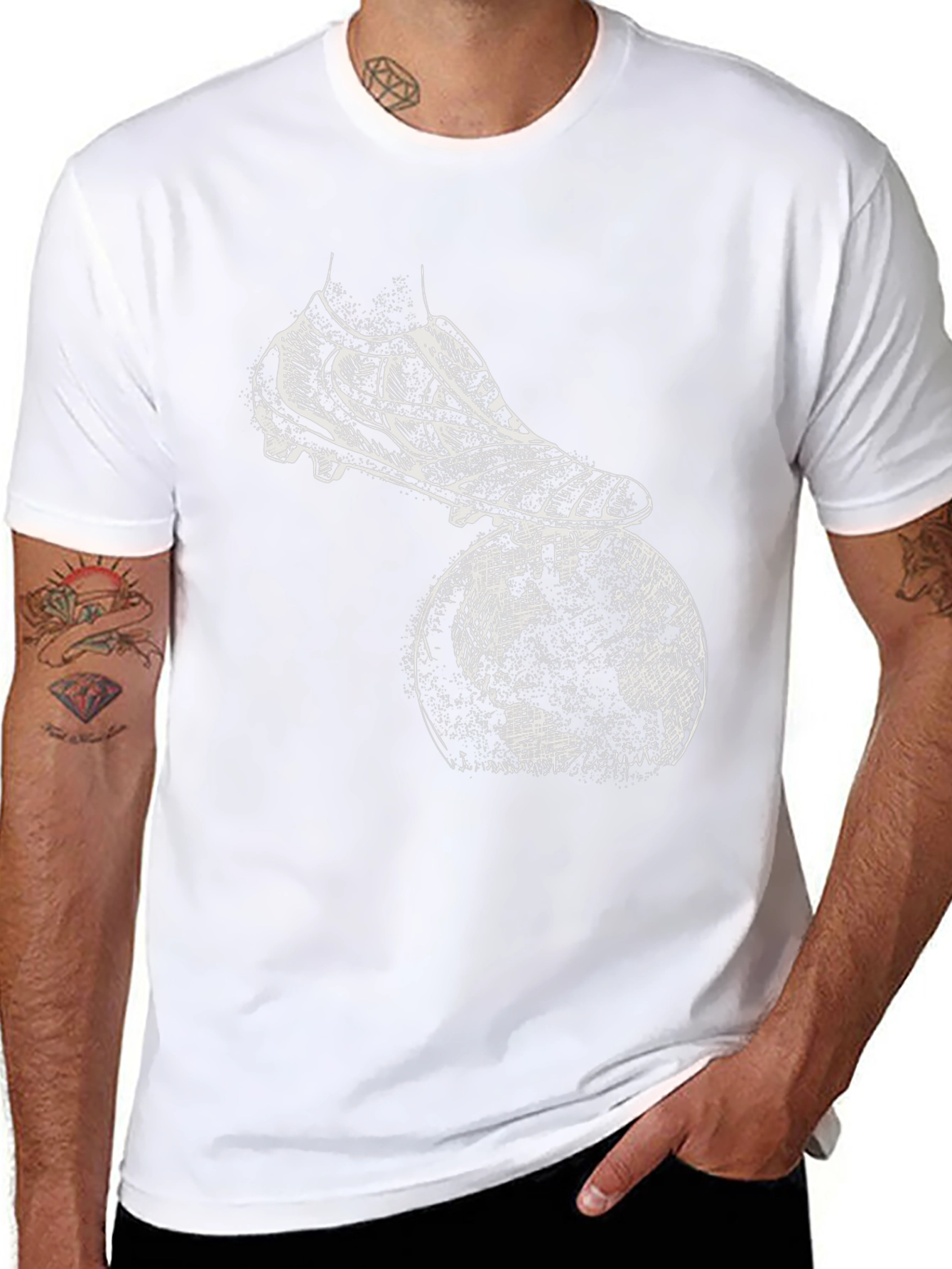 Soccer Boot World Domination T-Shirt