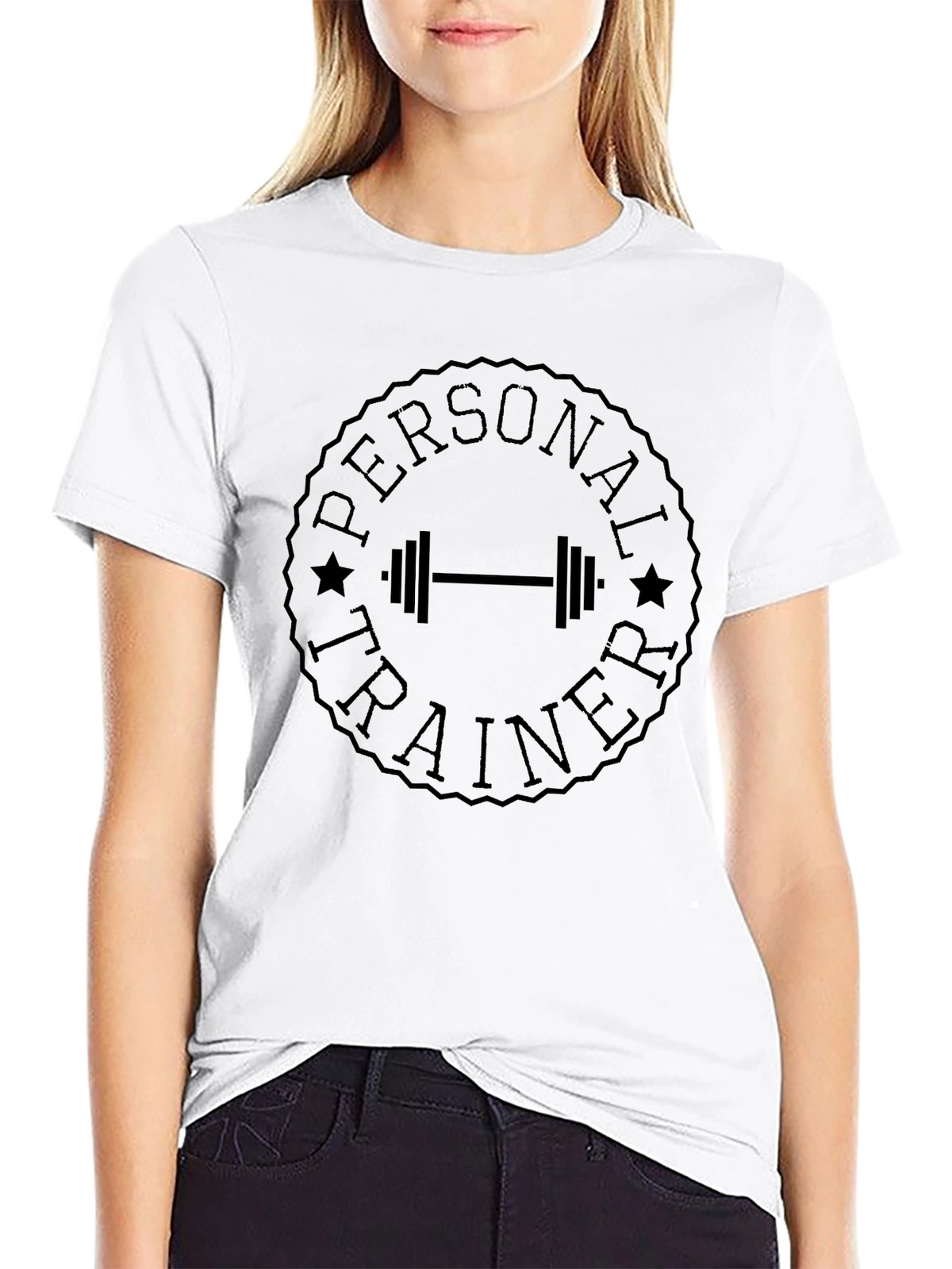 Personal Trainer Black Graphic Tee