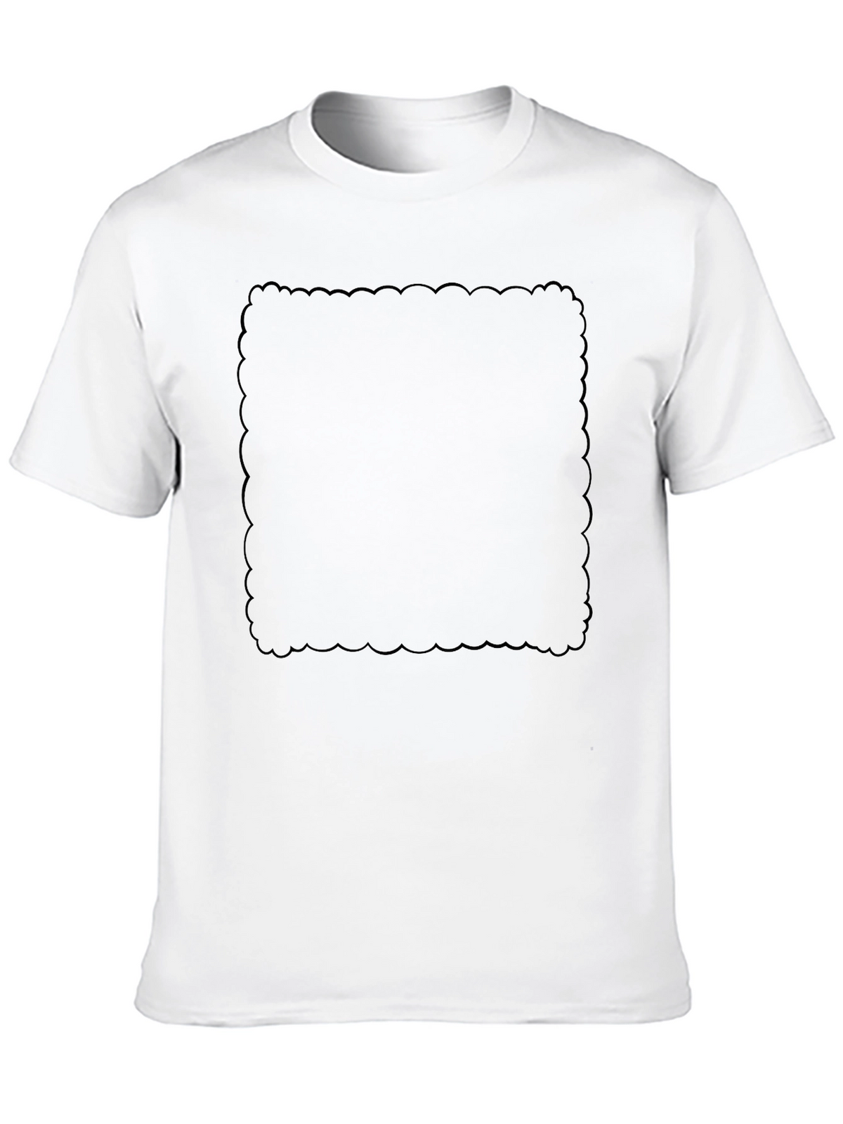 Classic Black Crew Neck Tee