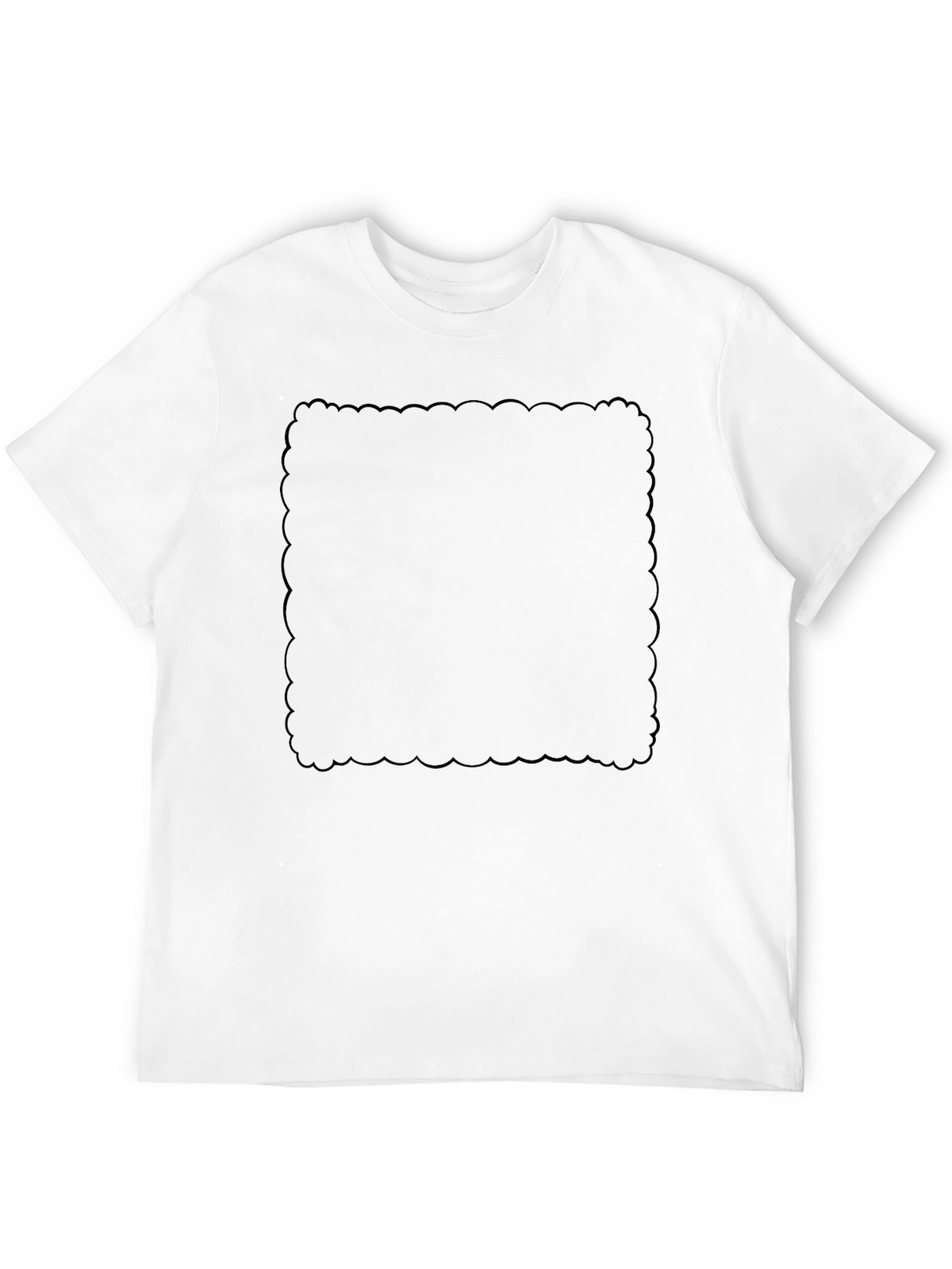 Classic Black Crew Neck Tee