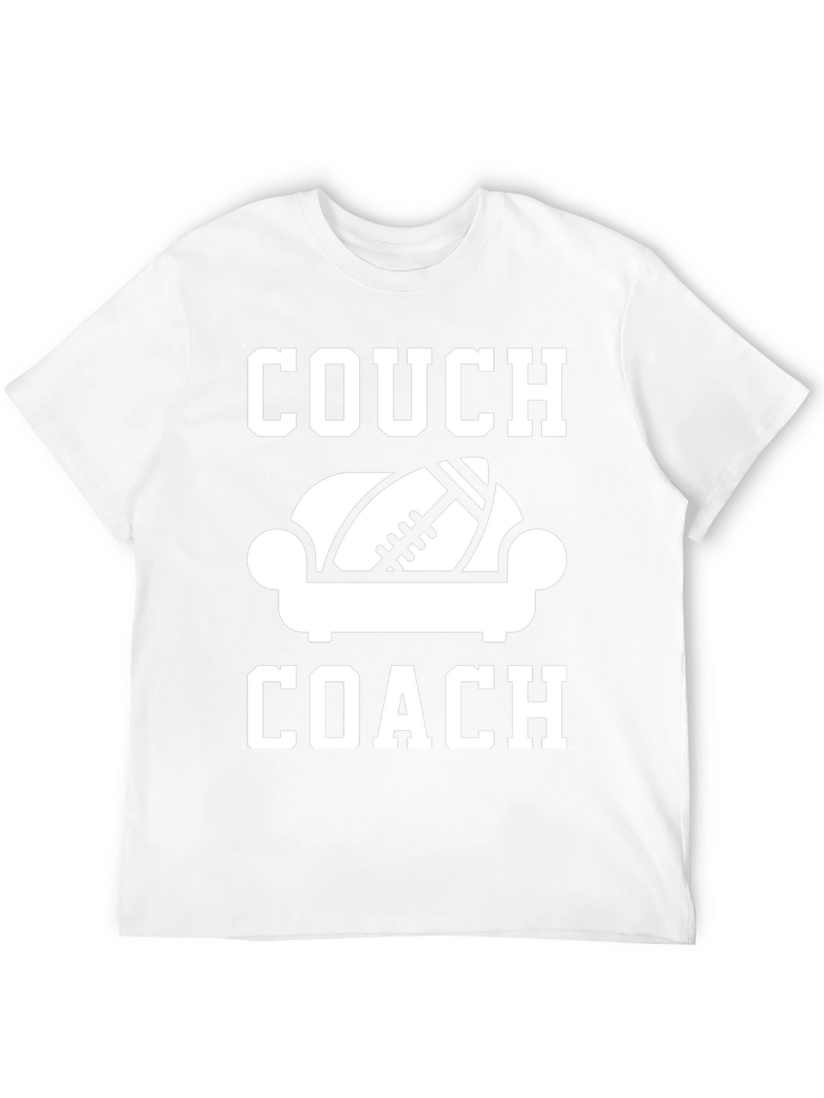 Couch Coach Graphic T-Shirt - Football Fan Tee