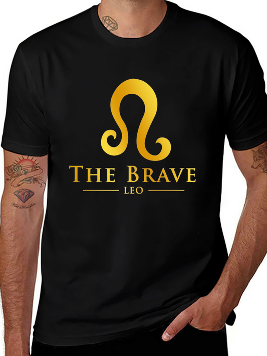 The Brave Leo T-Shirt - Zodiac Sign Tee