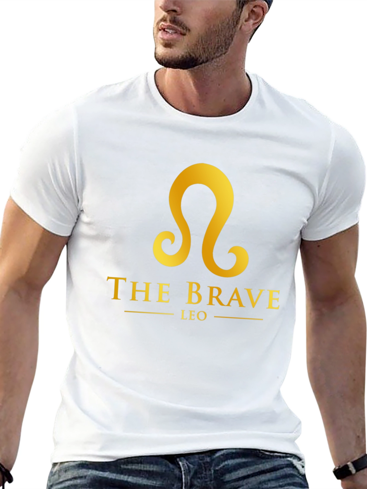 The Brave Leo T-Shirt - Zodiac Sign Tee