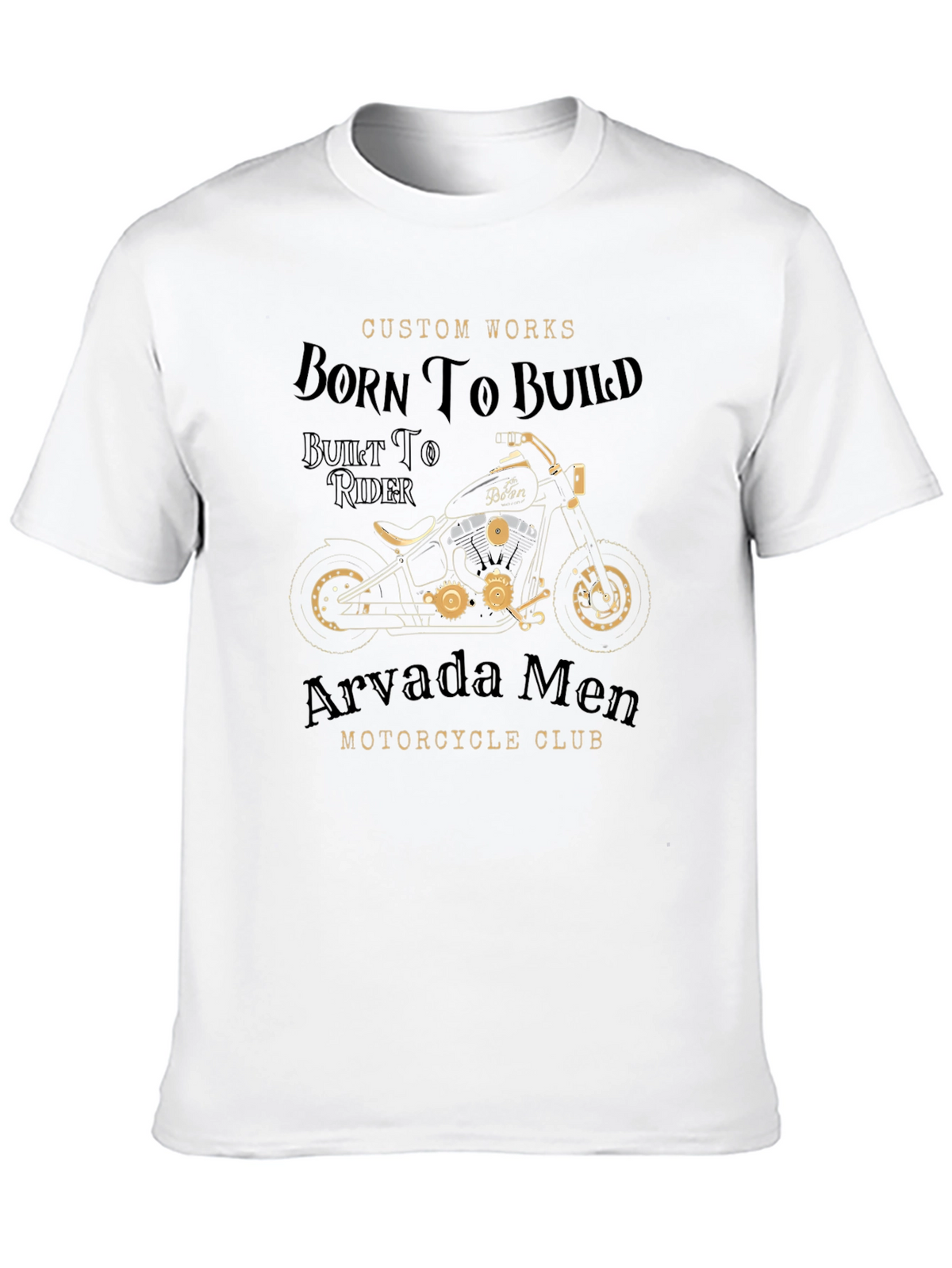 Born to Build Motorcycle Club T-Shirt