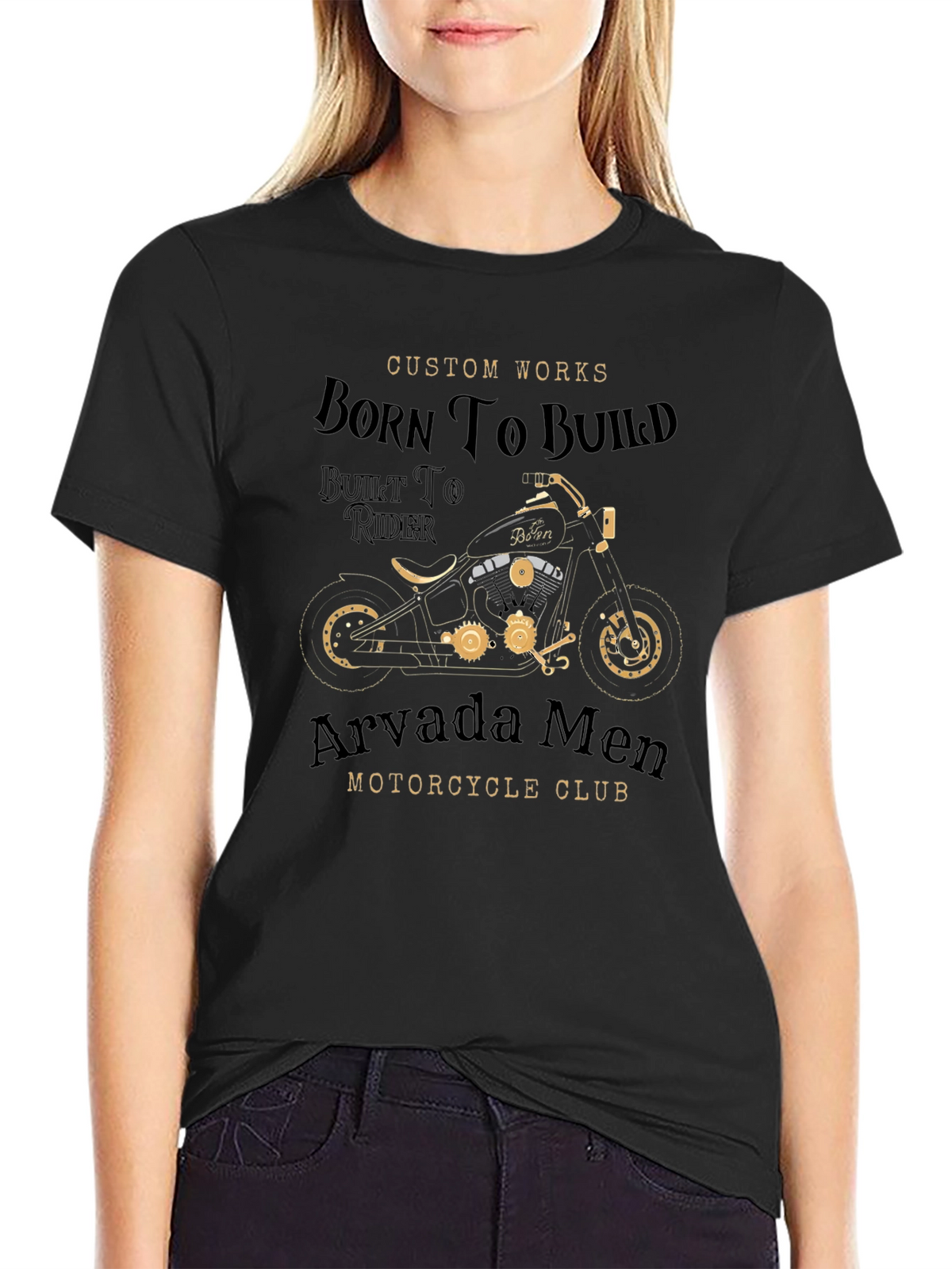Born to Build Motorcycle Club T-Shirt