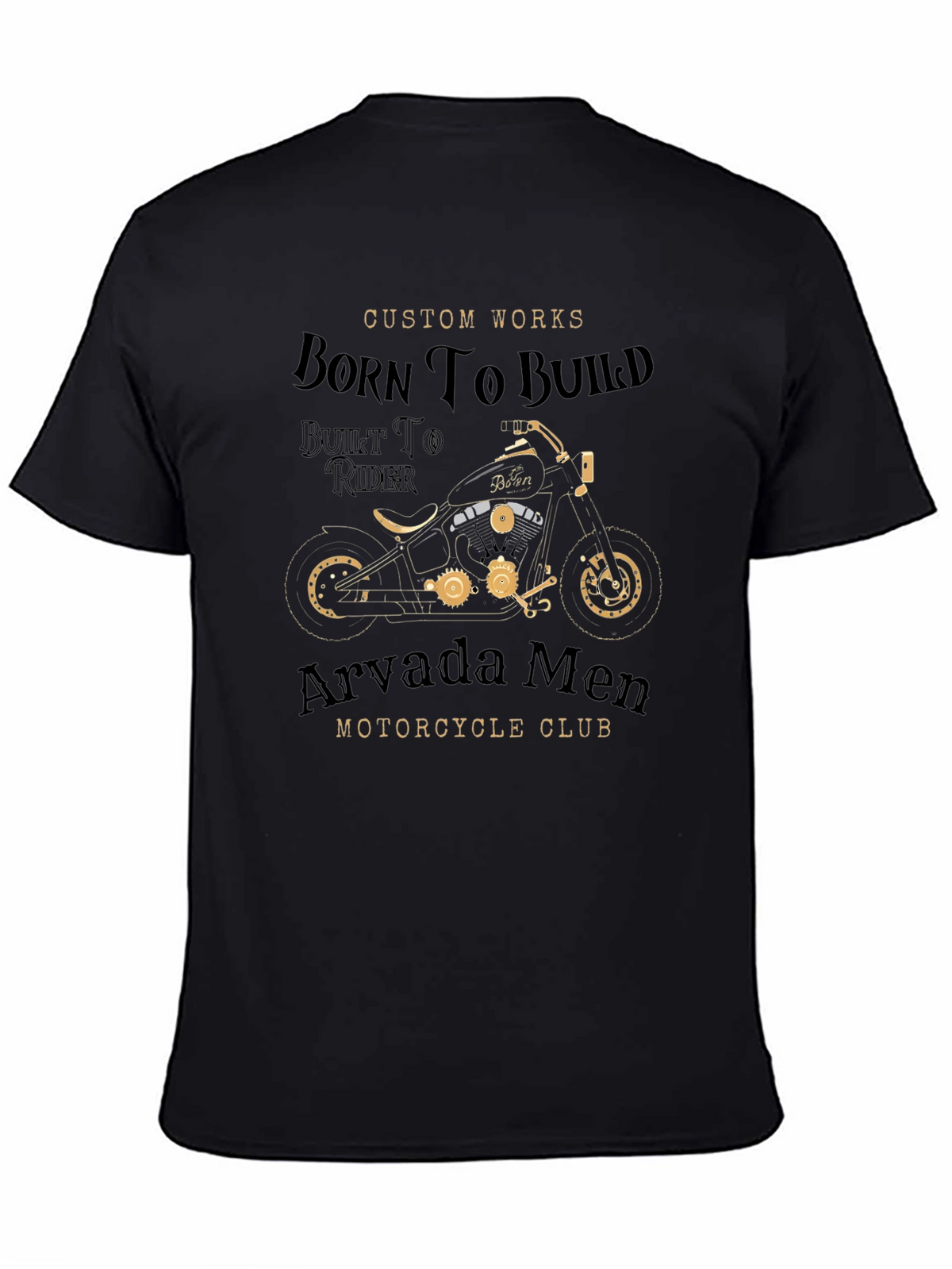 Born to Build Motorcycle Club T-Shirt