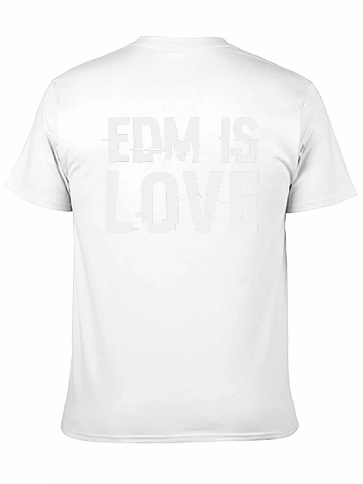 EDM is Love Black T-Shirt