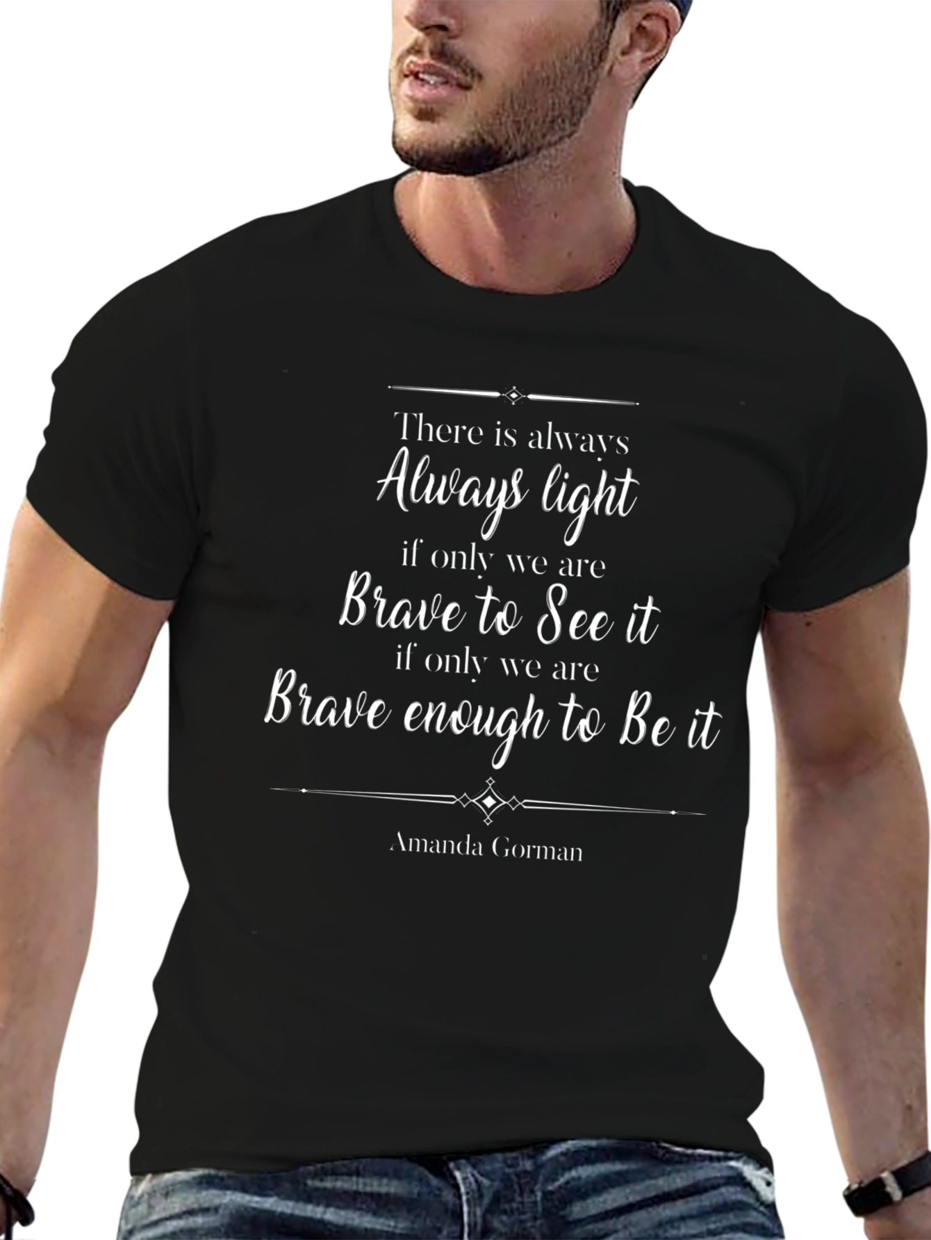 Amanda Gorman Quote T-Shirt - Always Light