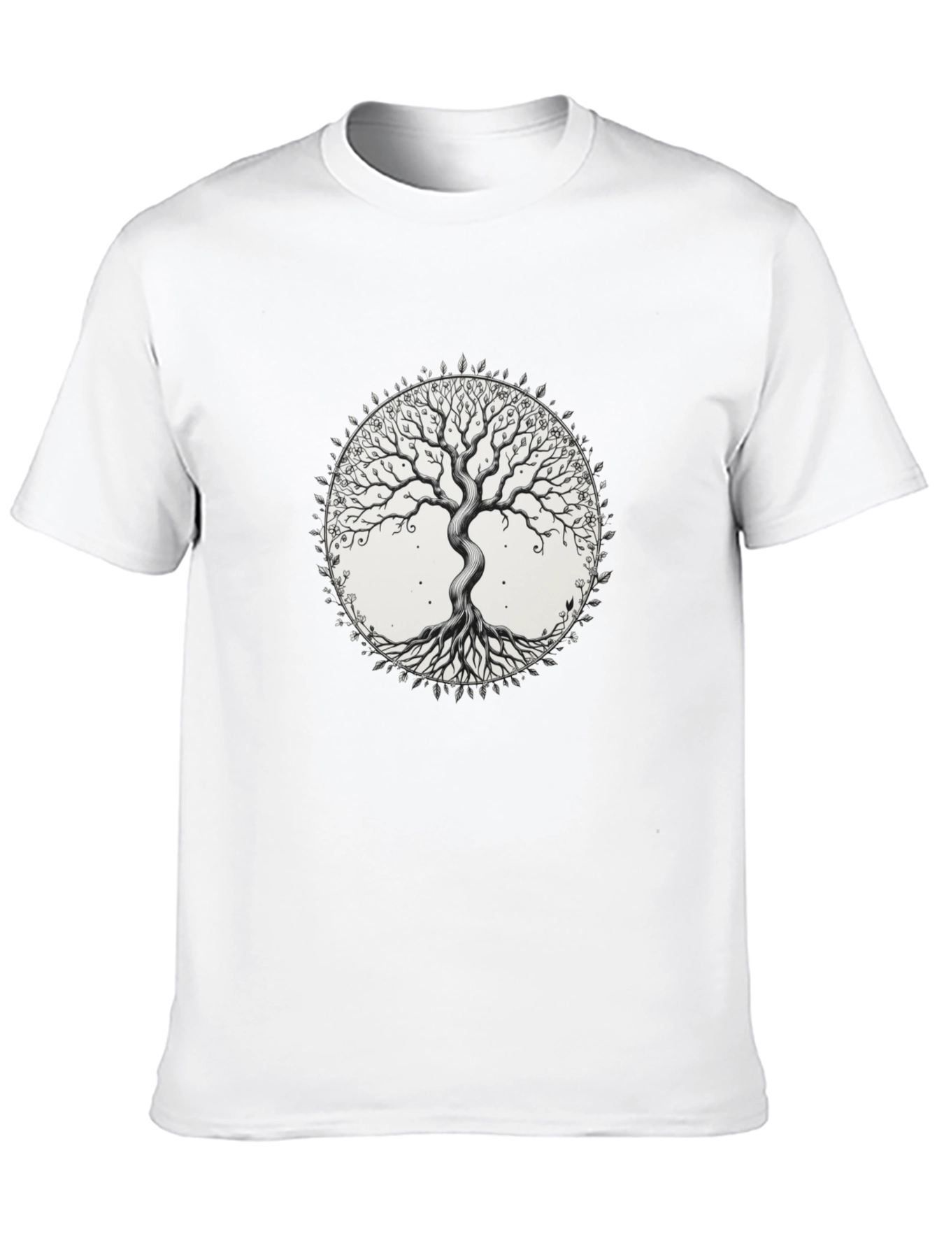 Tree of Life Graphic T-Shirt - Black