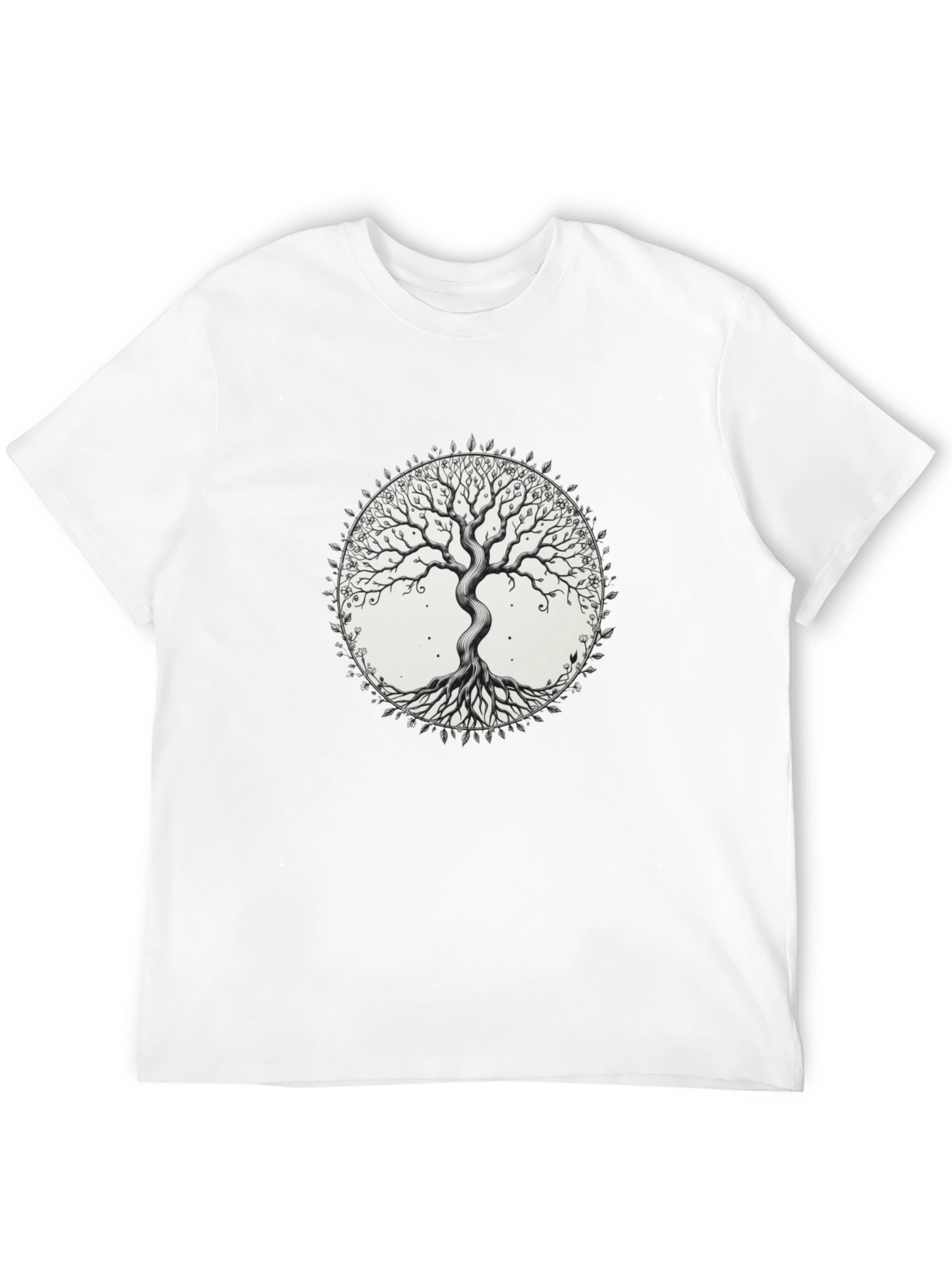 Tree of Life Graphic T-Shirt - Black