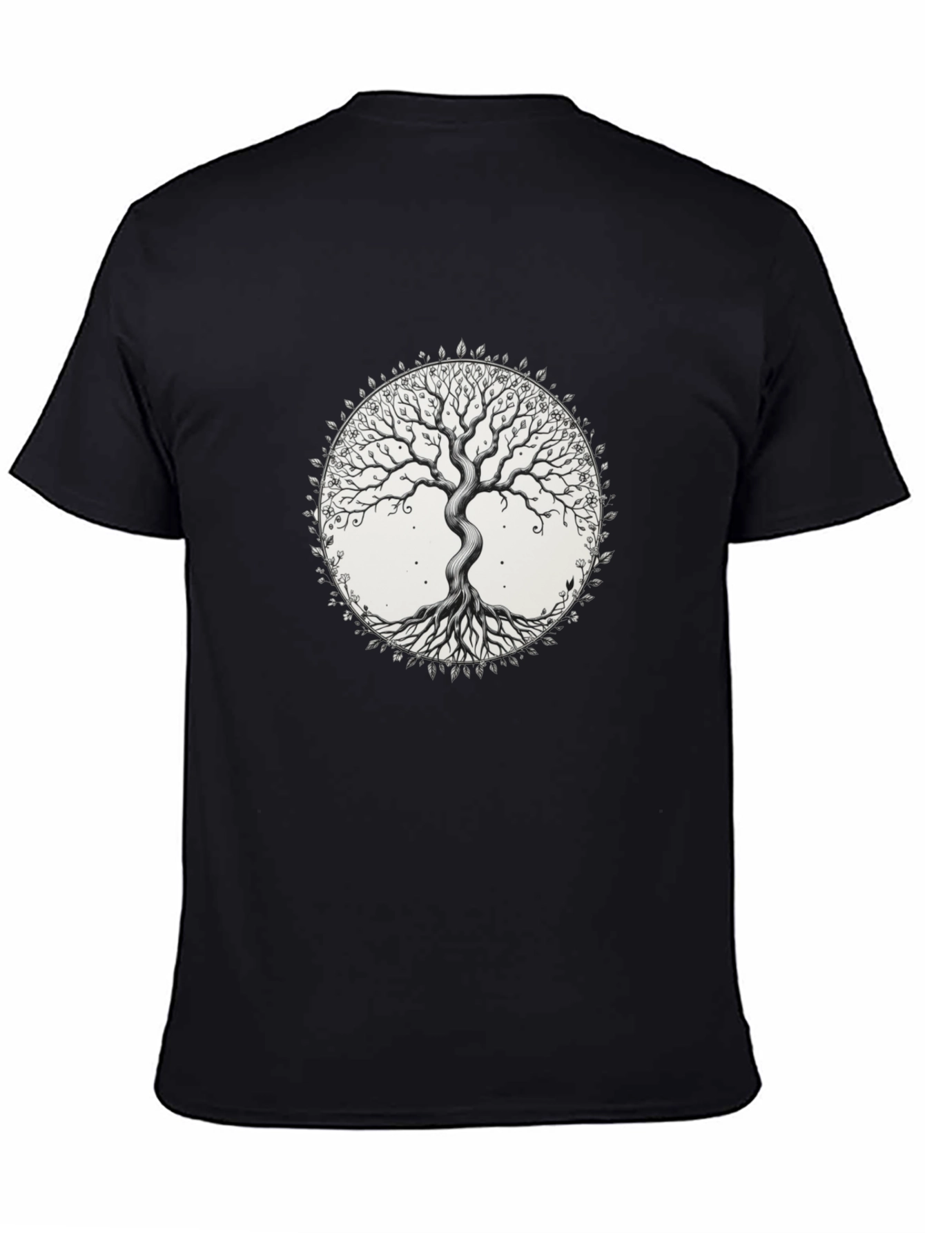 Tree of Life Graphic T-Shirt - Black