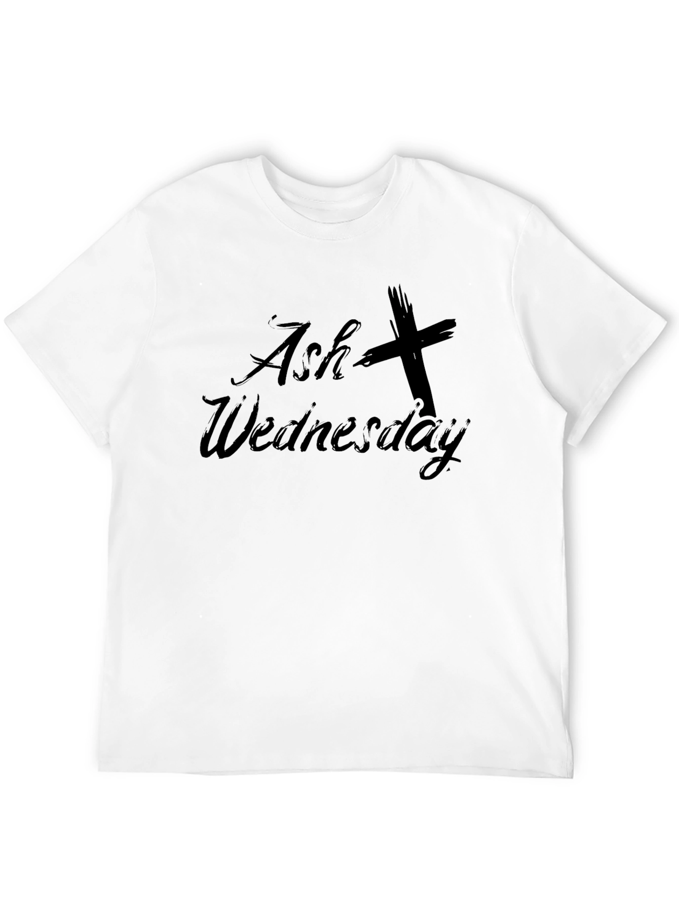 Ash Wednesday Graphic T-Shirt - Black