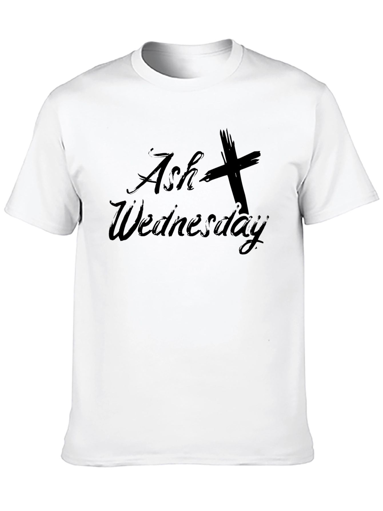 Ash Wednesday Graphic T-Shirt - Black