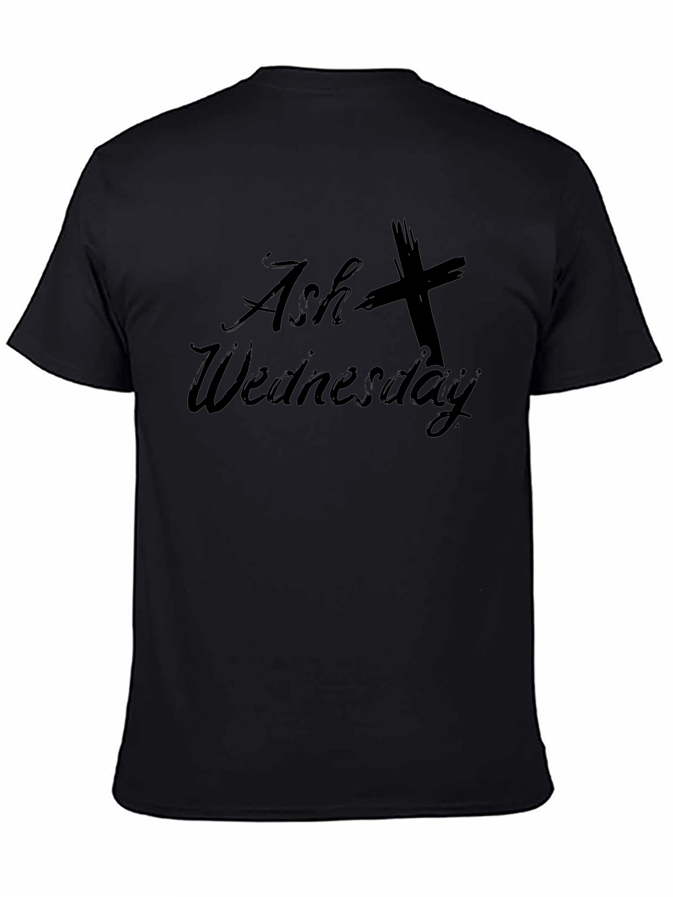 Ash Wednesday Graphic T-Shirt - Black