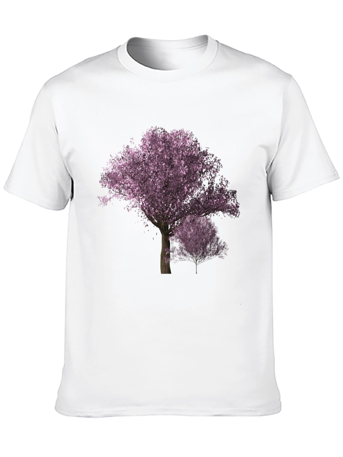 Blooming Tree Graphic Tee - Black
