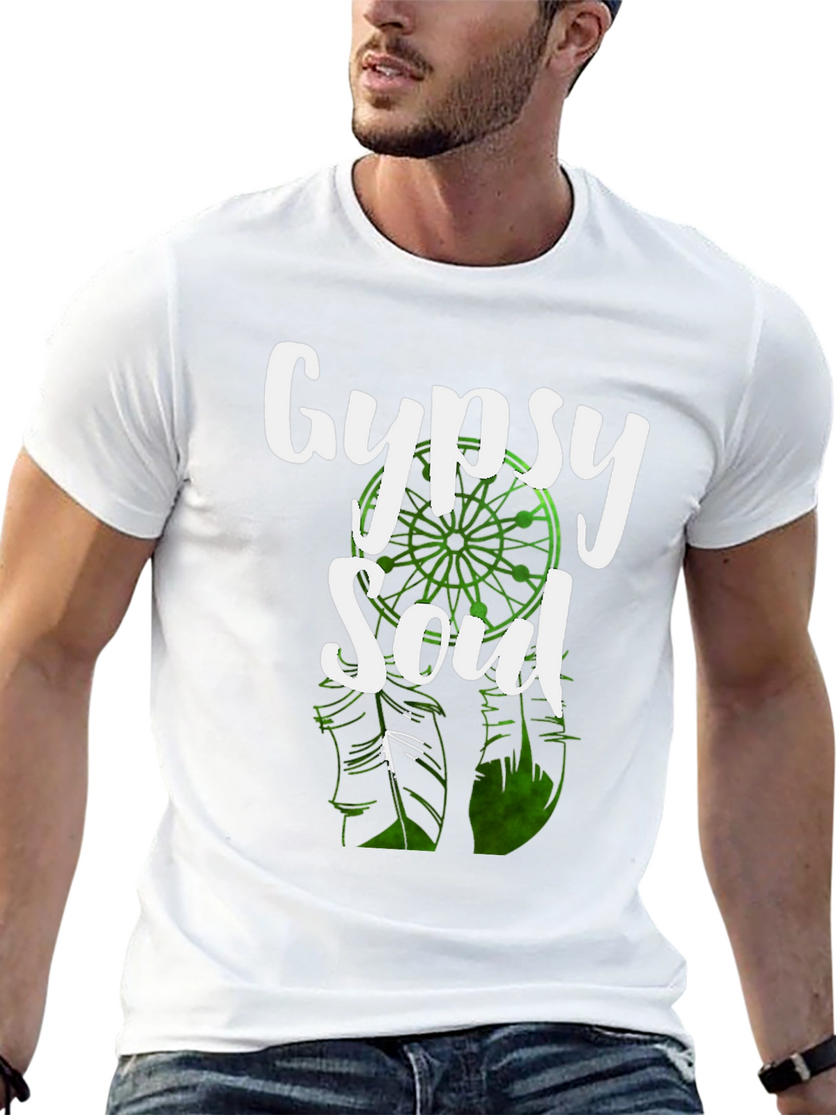 Gypsy Soul Dreamcatcher T-Shirt - Black