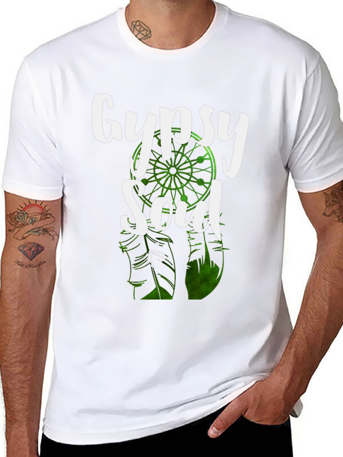 Gypsy Soul Dreamcatcher T-Shirt - Black