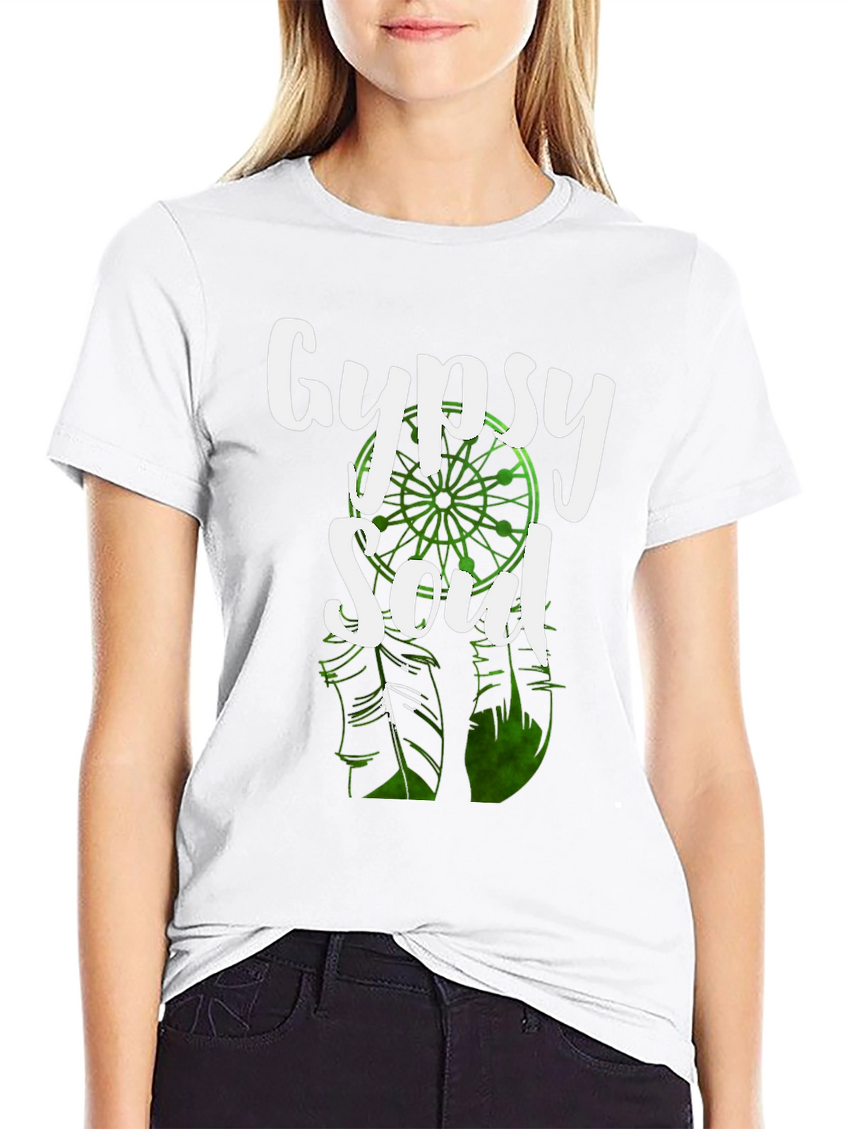 Gypsy Soul Dreamcatcher T-Shirt - Black