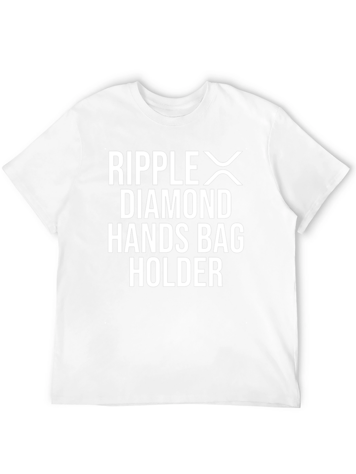 Ripple XRP Diamond Hands Bag Holder T-Shirt