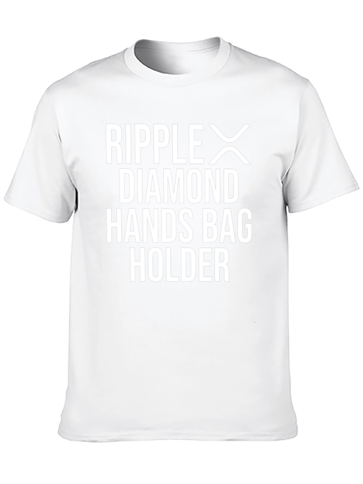 Ripple XRP Diamond Hands Bag Holder T-Shirt
