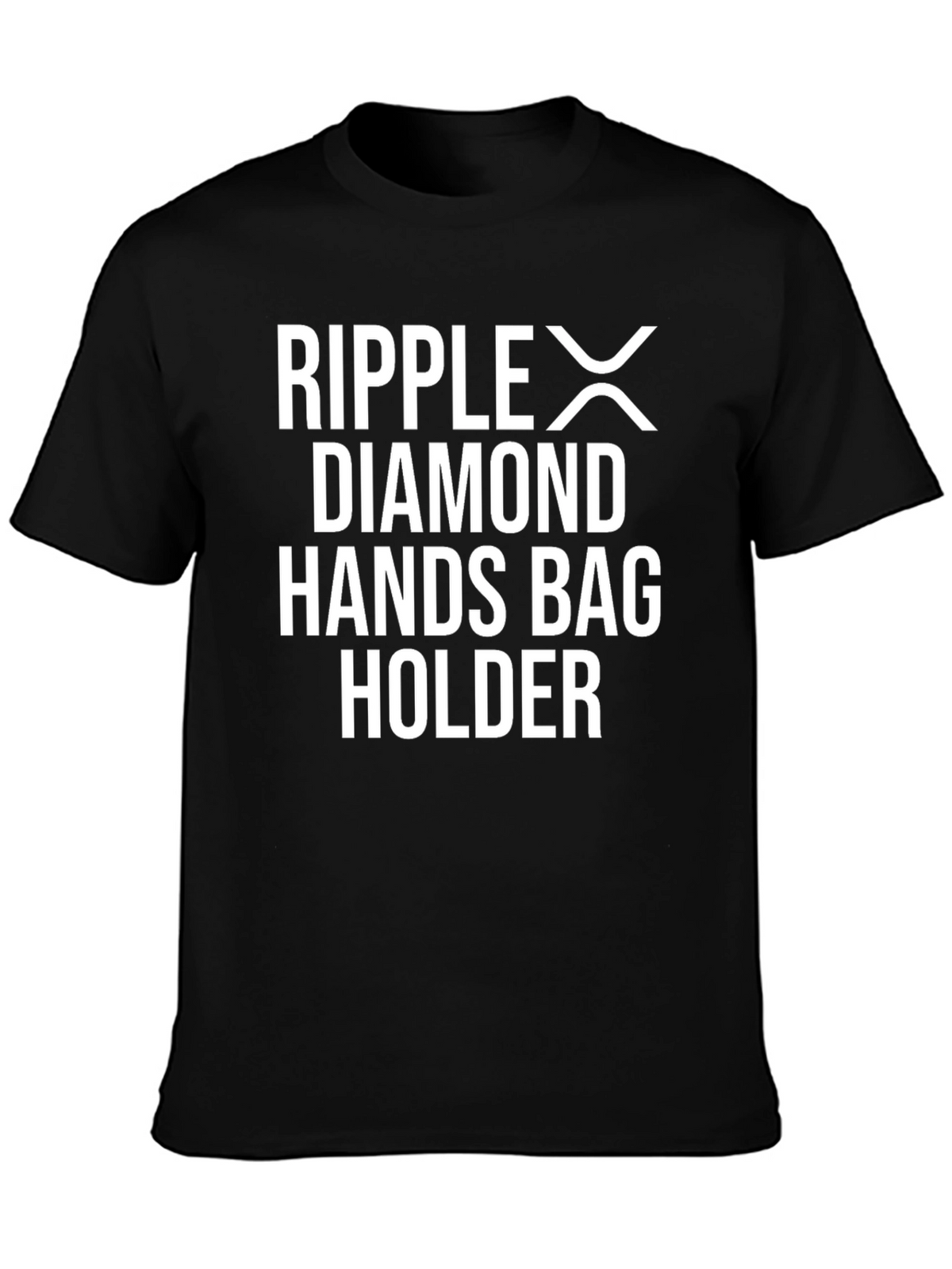 Ripple XRP Diamond Hands Bag Holder T-Shirt