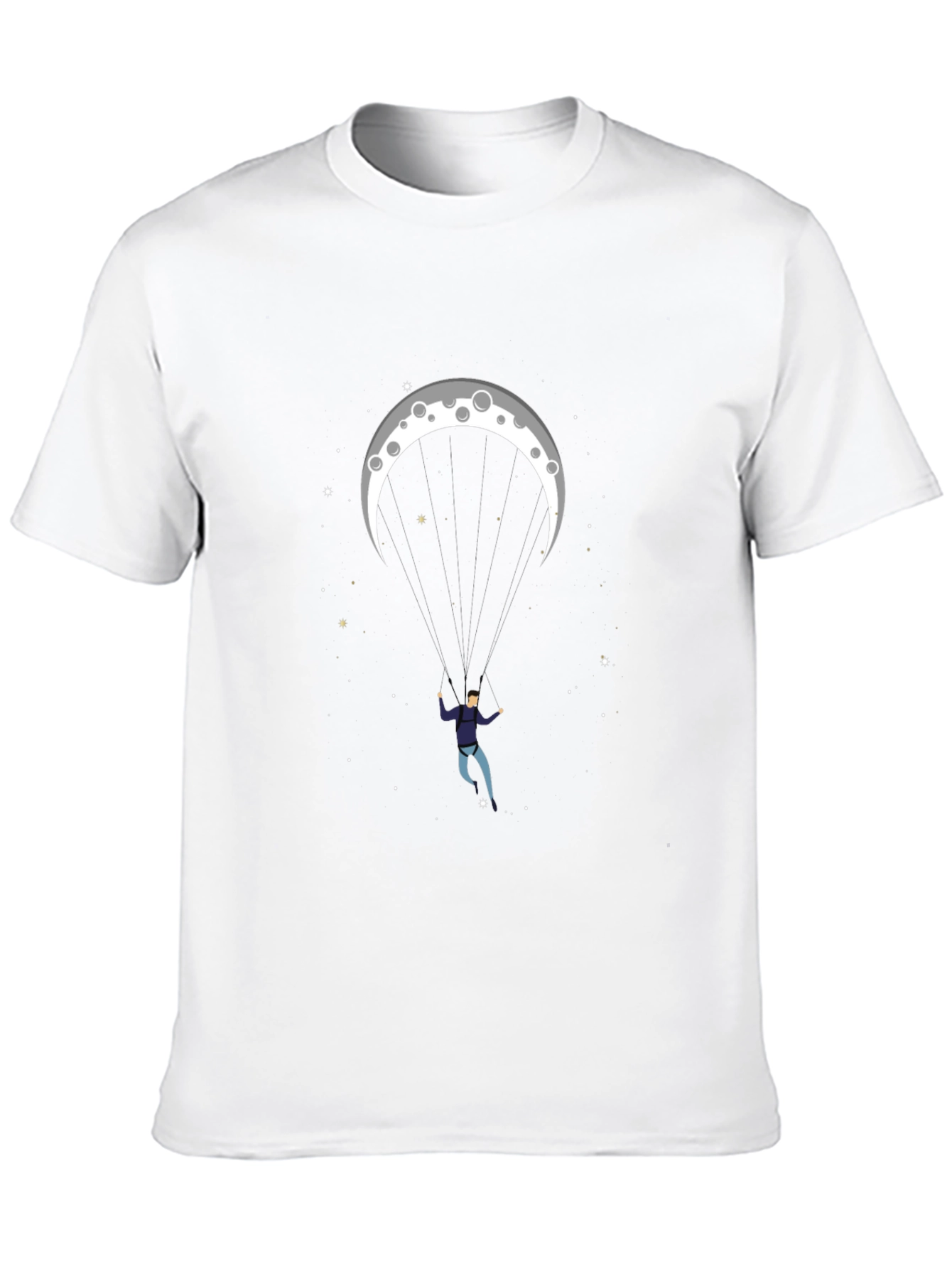 Lunar Skydiving Graphic Tee