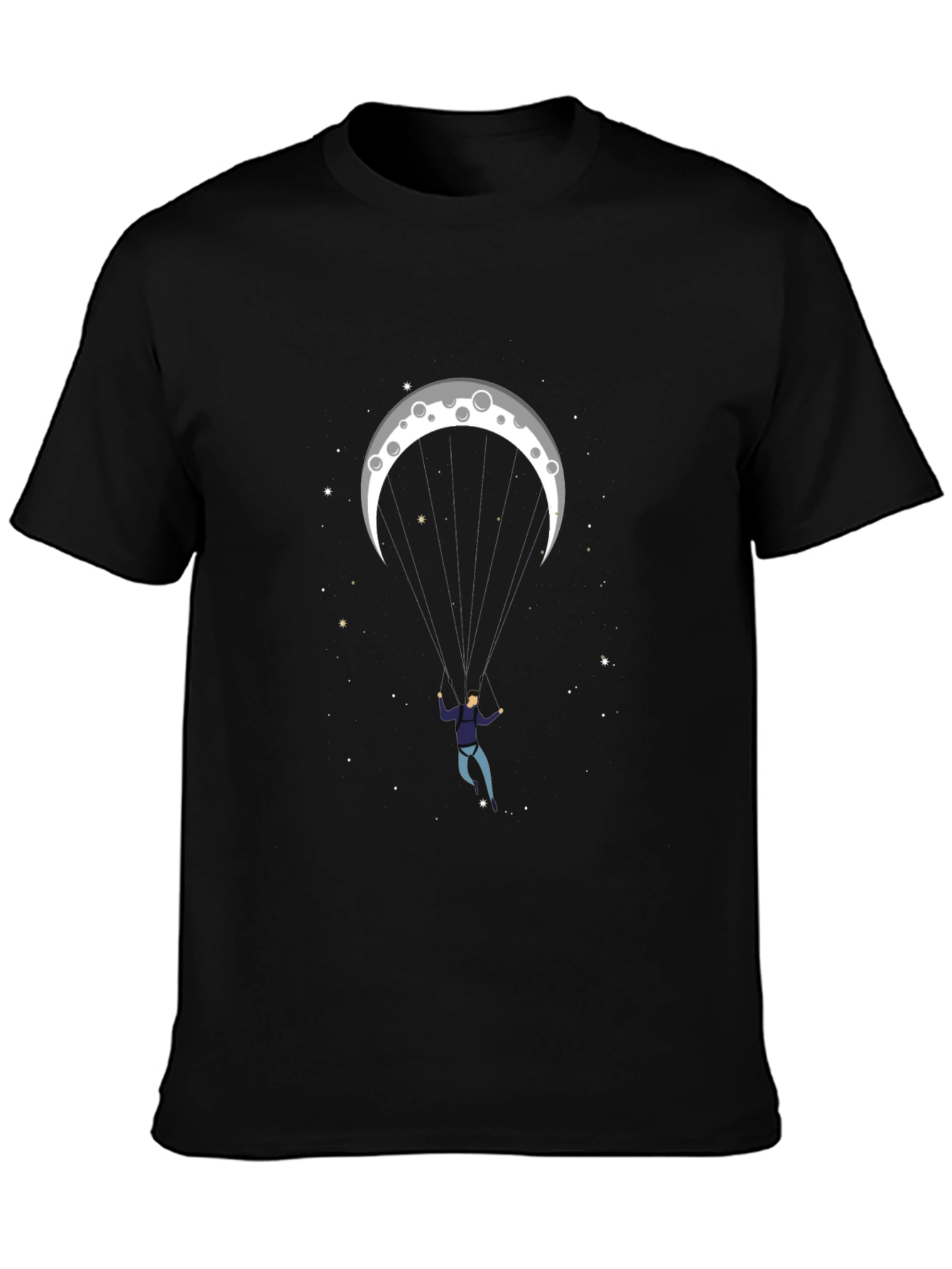 Lunar Skydiving Graphic Tee