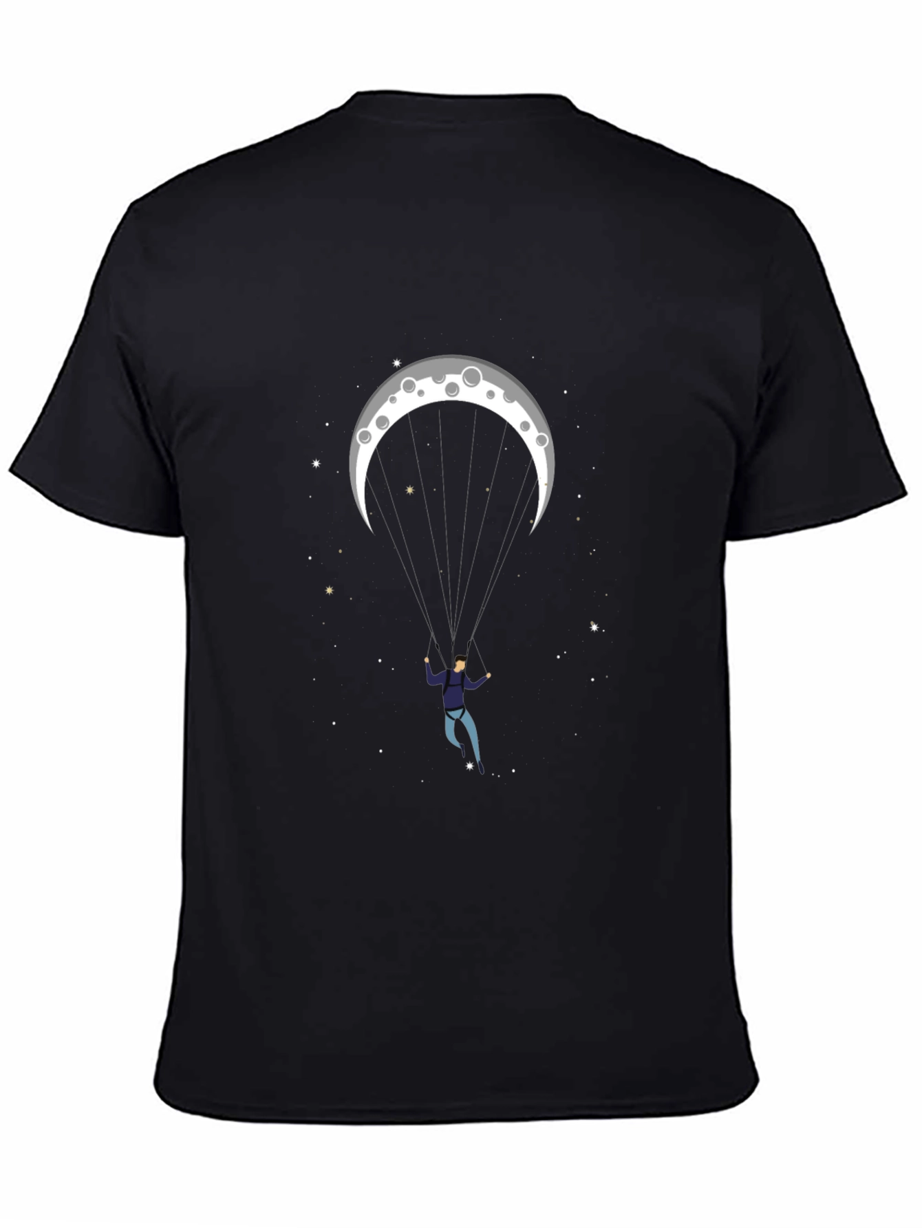 Lunar Skydiving Graphic Tee
