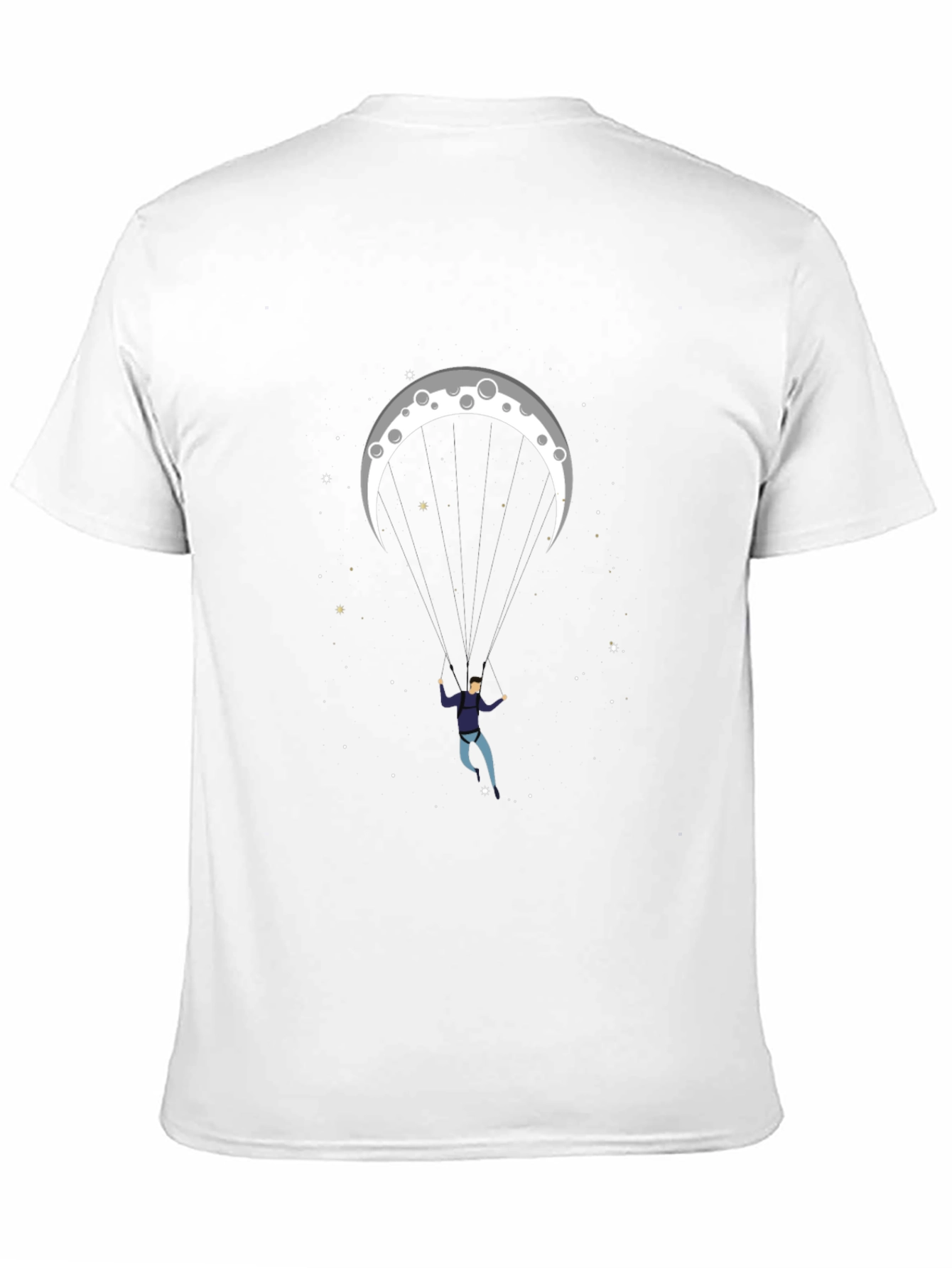 Lunar Skydiving Graphic Tee