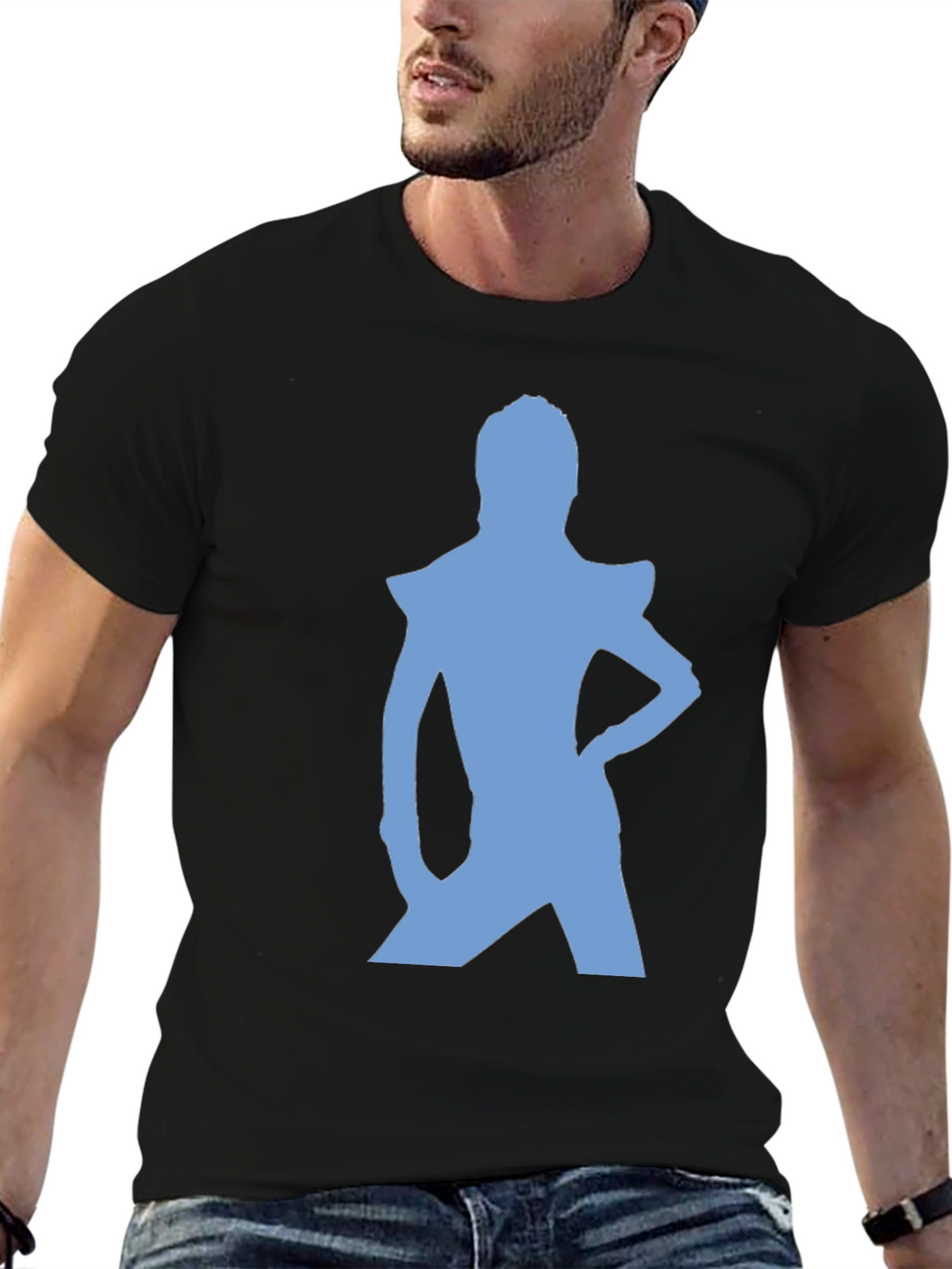 Retro Starman Silhouette T-Shirt