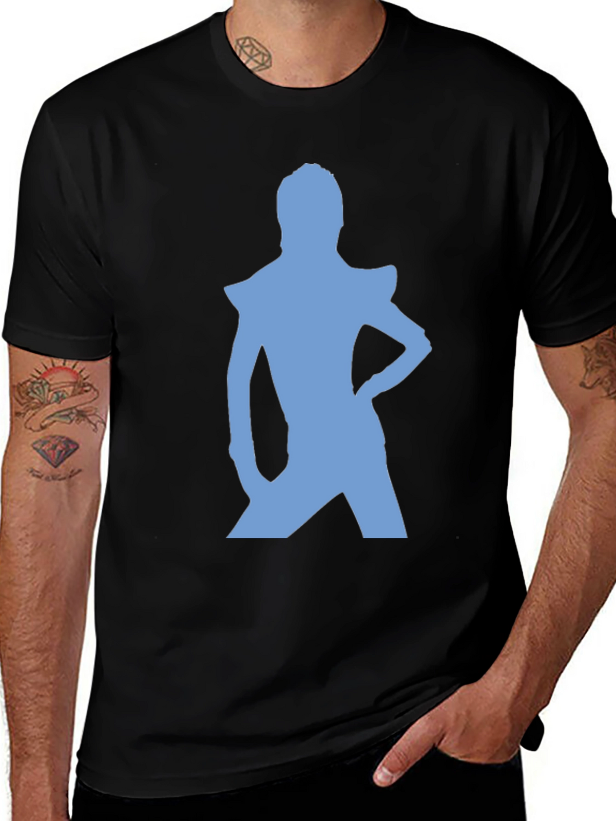 Retro Starman Silhouette T-Shirt