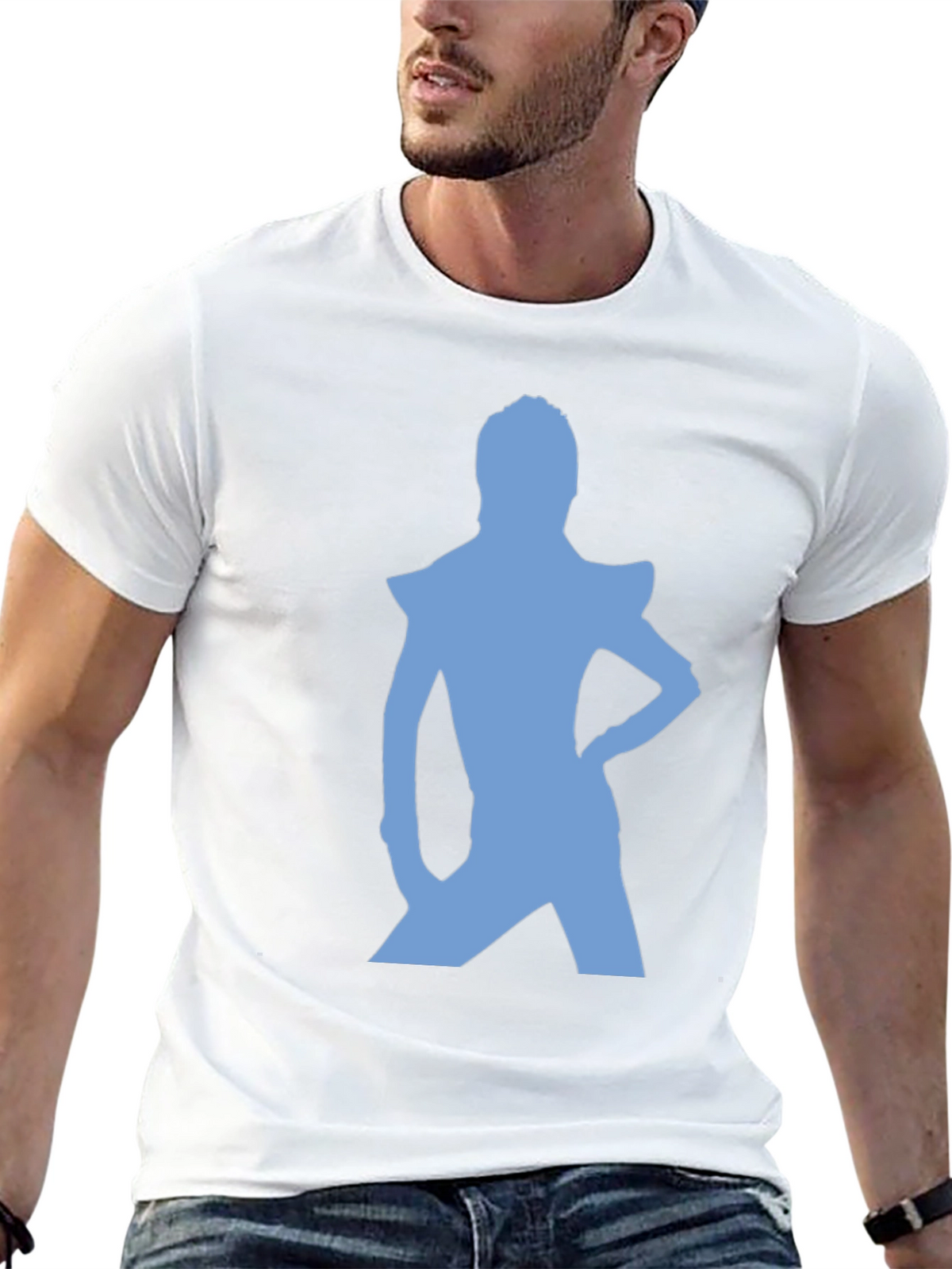 Retro Starman Silhouette T-Shirt