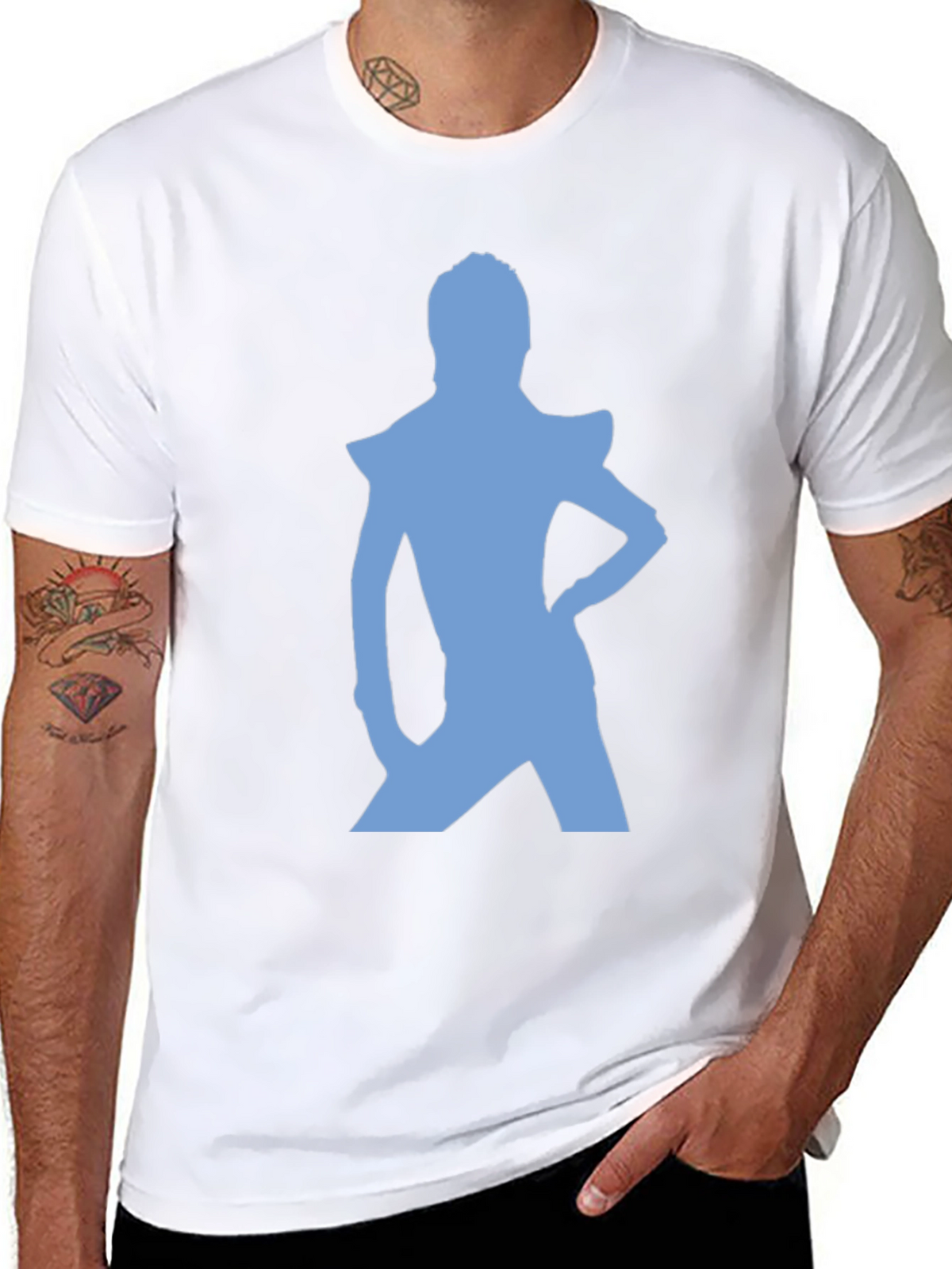 Retro Starman Silhouette T-Shirt