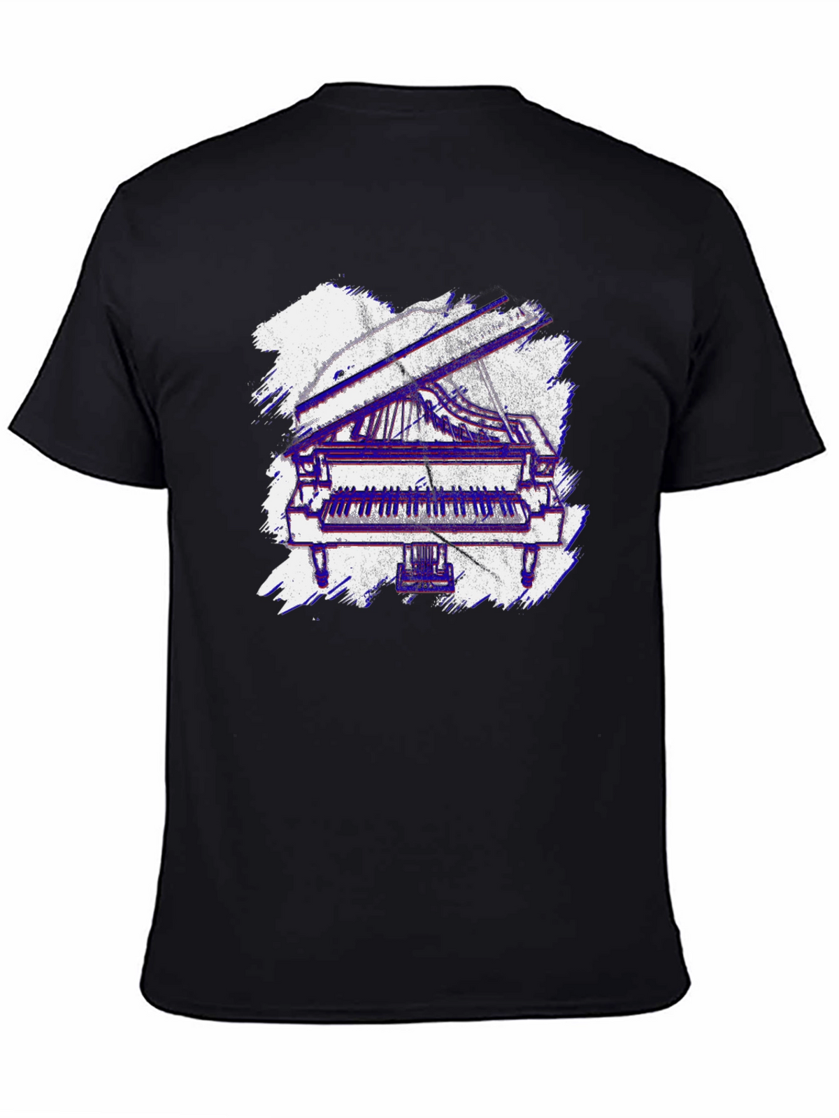 Piano Graphic Tee - Musicians Style