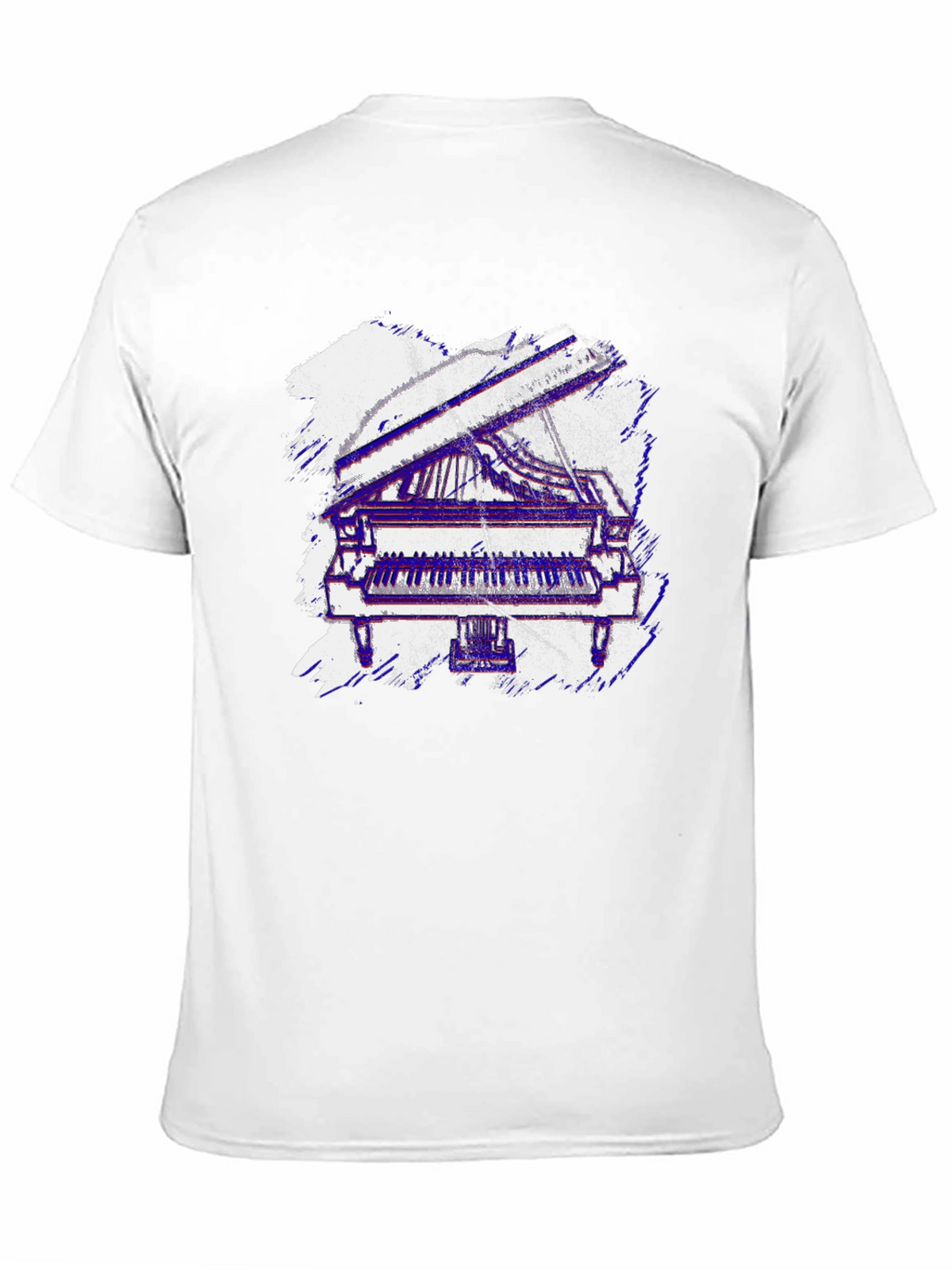 Piano Graphic Tee - Musicians Style