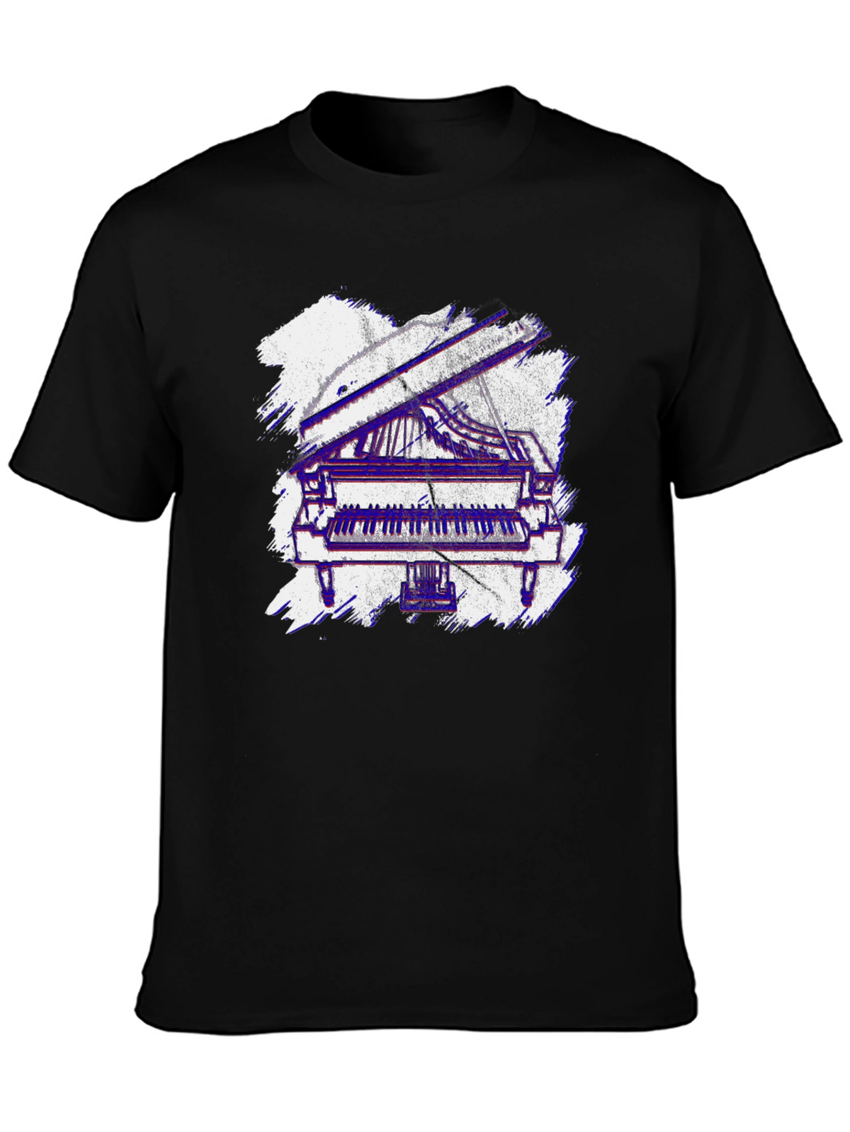 Piano Graphic Tee - Musicians Style