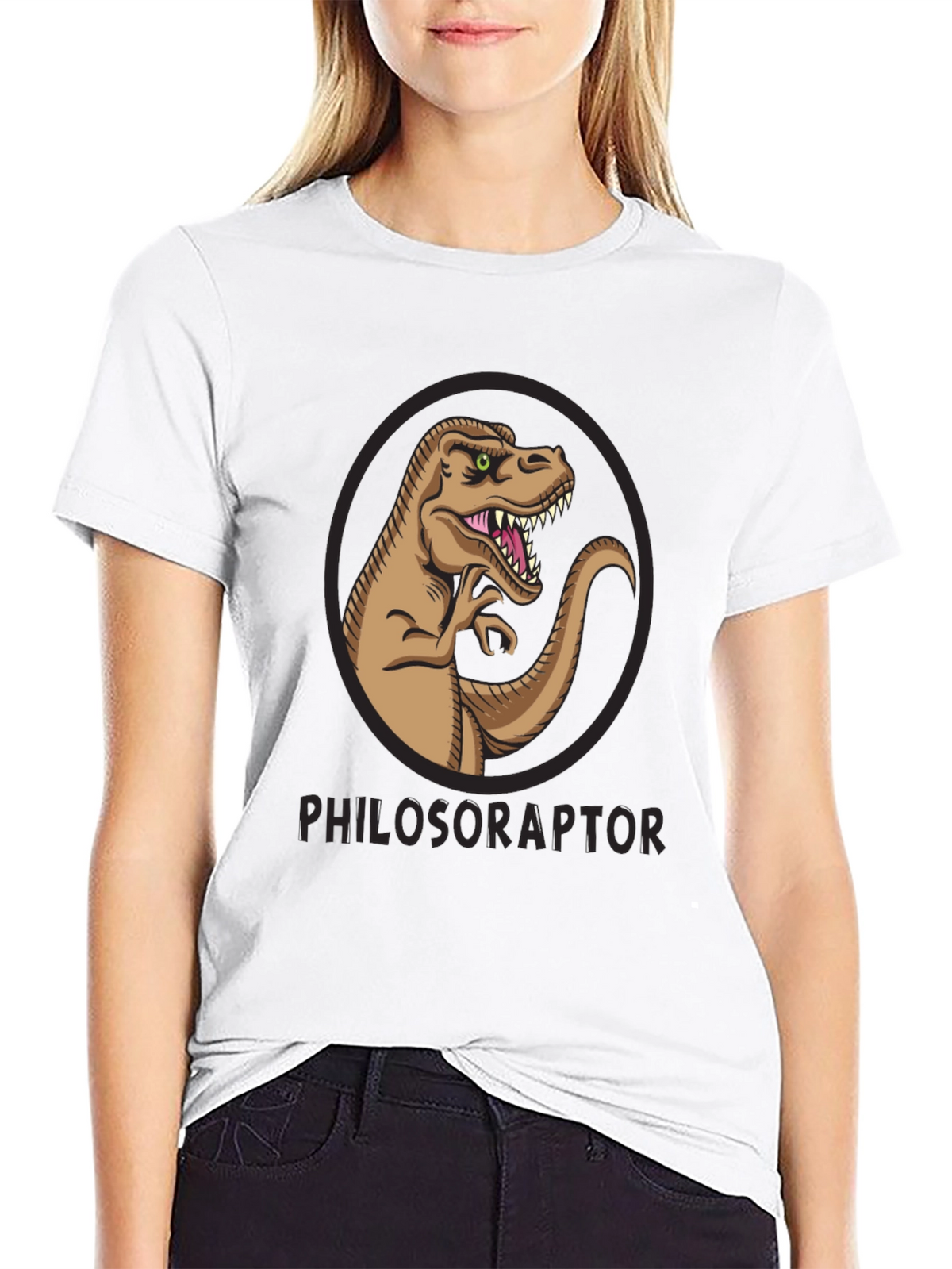 Philosoraptor T-Shirt - Funny Dinosaur Graphic Tee