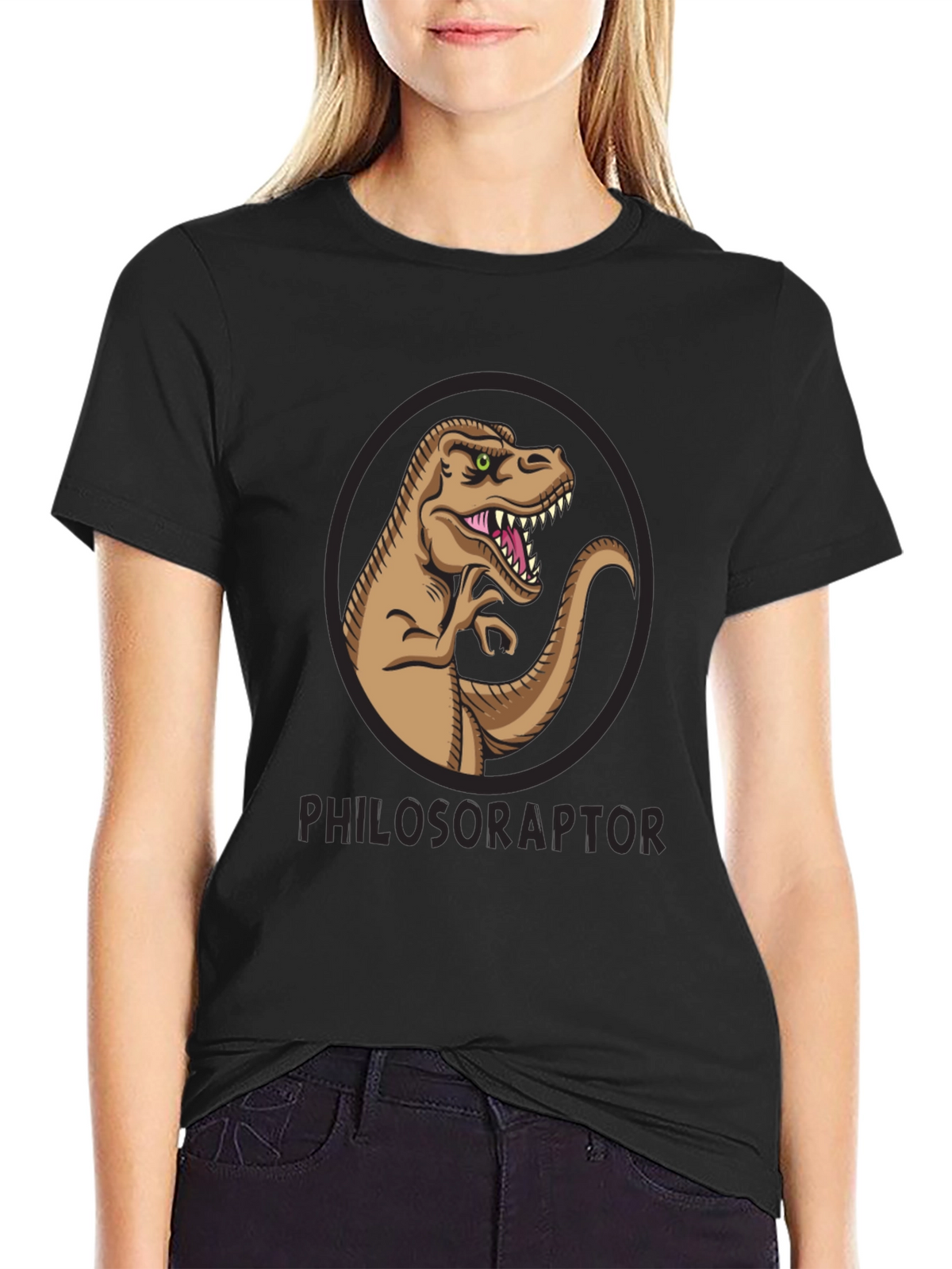 Philosoraptor T-Shirt - Funny Dinosaur Graphic Tee