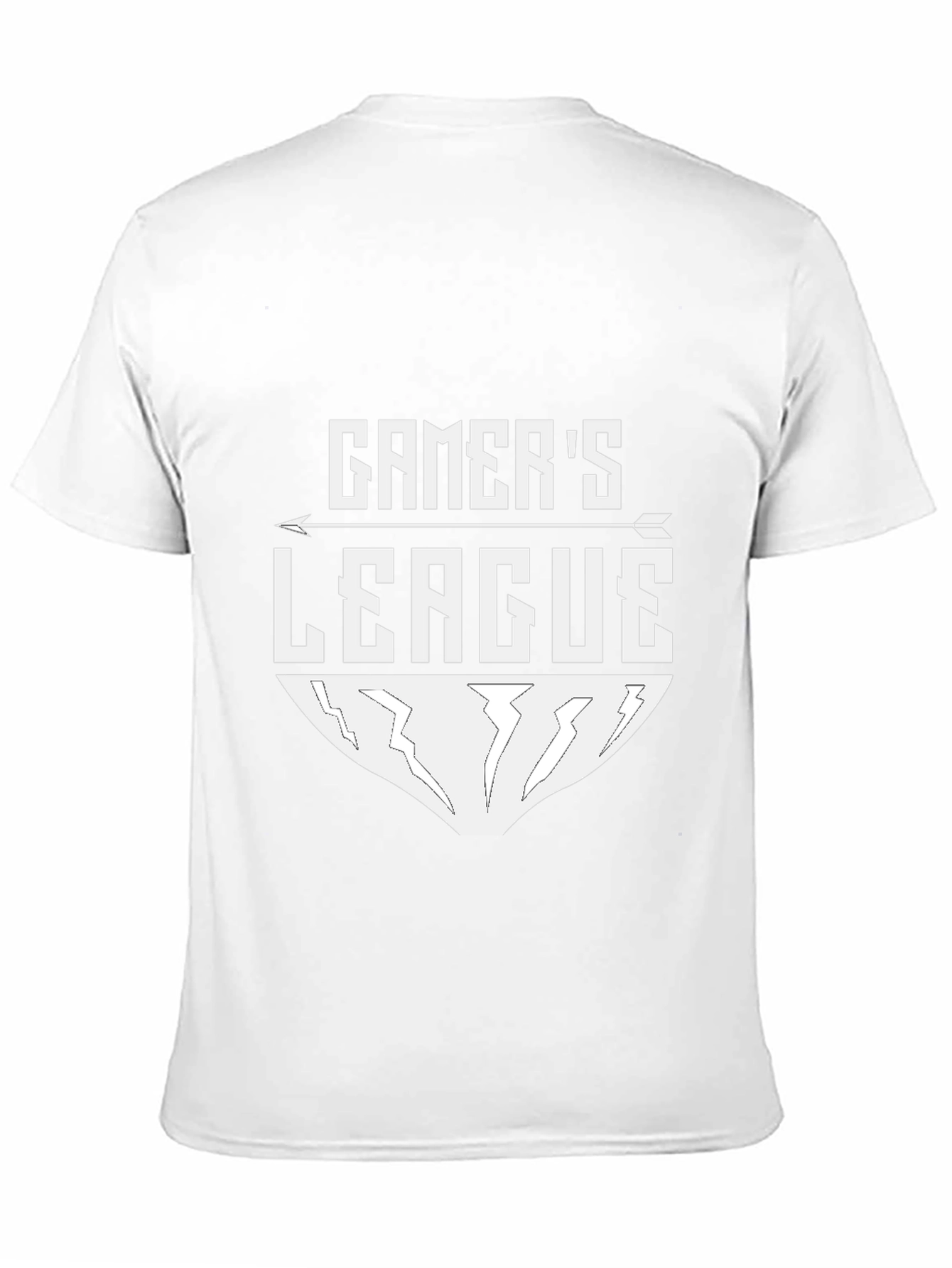Gamers League Black Tee - Gaming Apparel