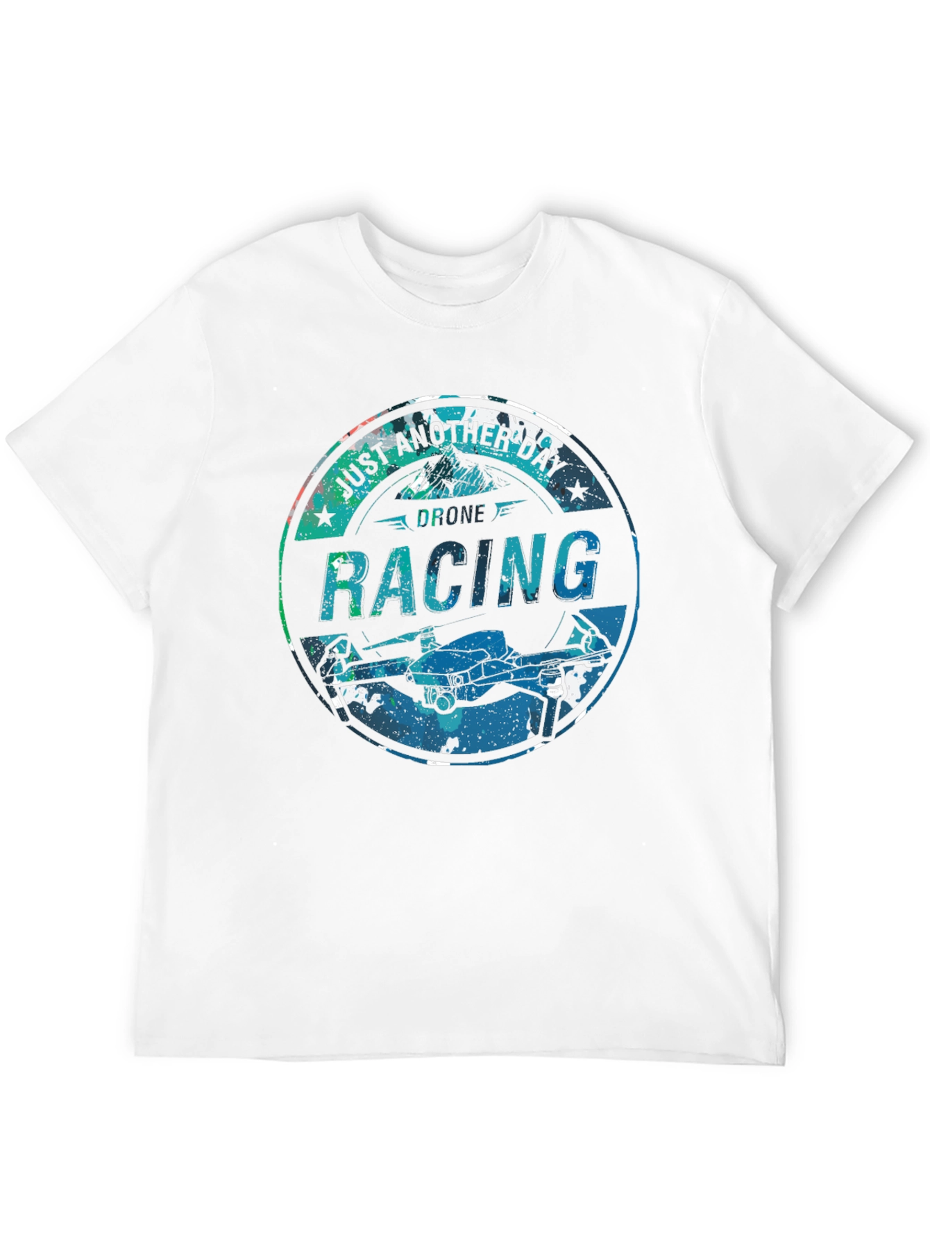 Drone Racing T-Shirt - Just Another Day Design