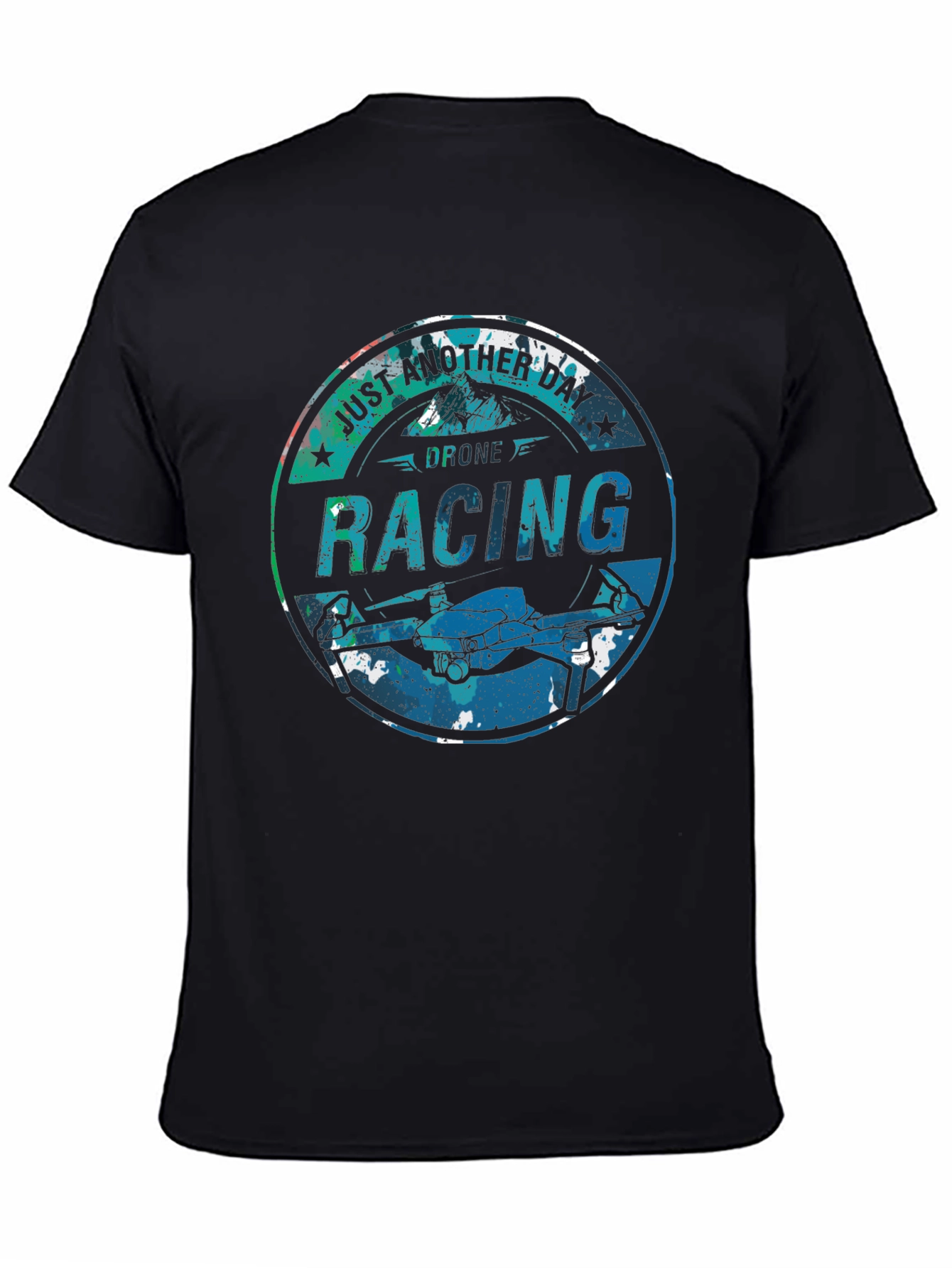 Drone Racing T-Shirt - Just Another Day Design
