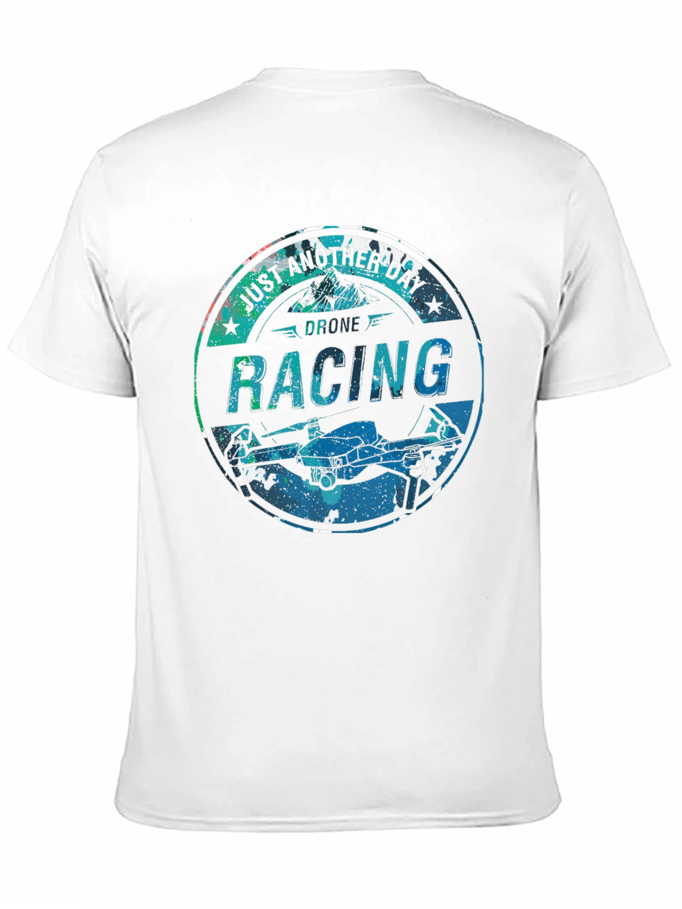 Drone Racing T-Shirt - Just Another Day Design
