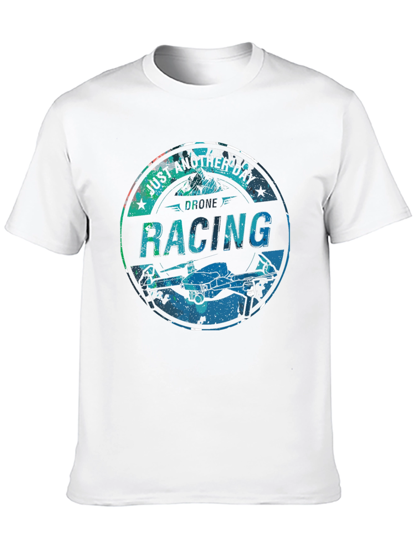 Drone Racing T-Shirt - Just Another Day Design