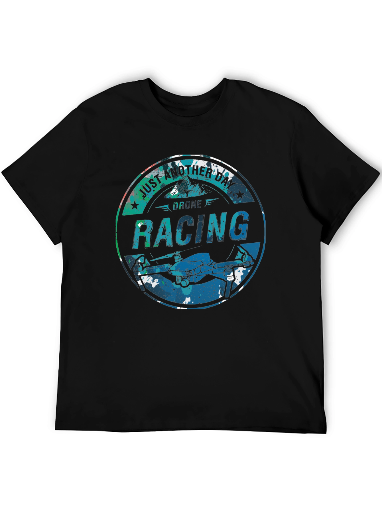 Drone Racing T-Shirt - Just Another Day Design