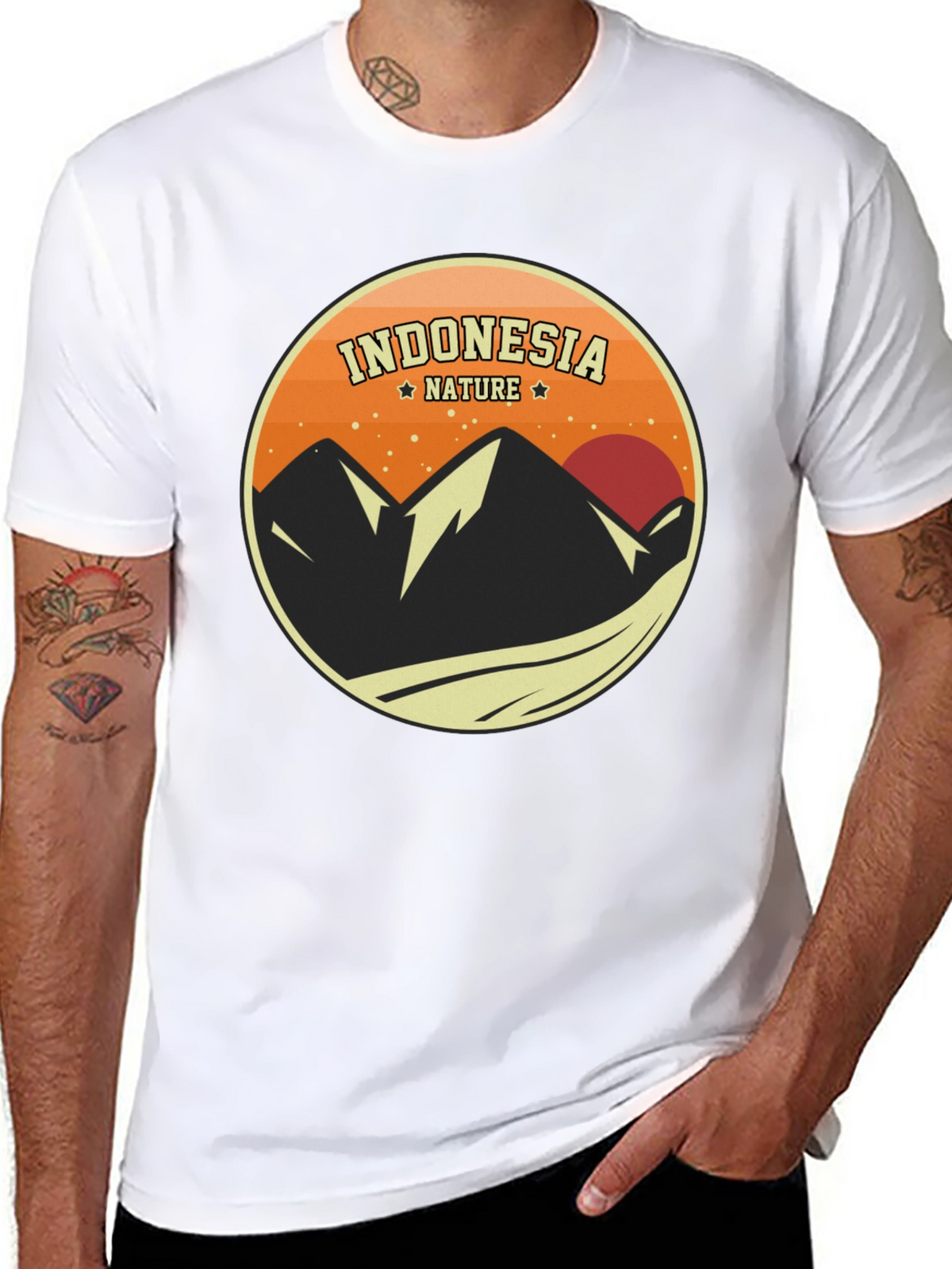Indonesia Nature T-Shirt - Mountain Design