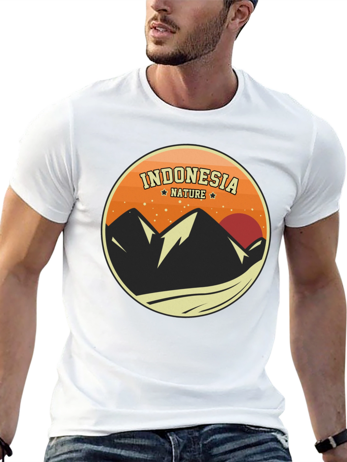 Indonesia Nature T-Shirt - Mountain Design