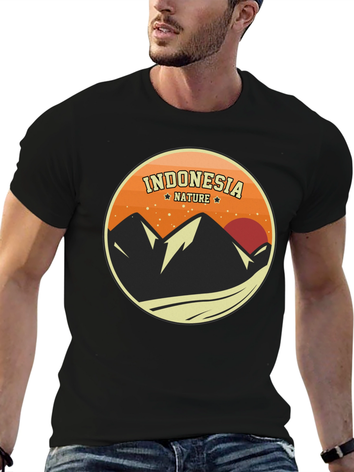 Indonesia Nature T-Shirt - Mountain Design