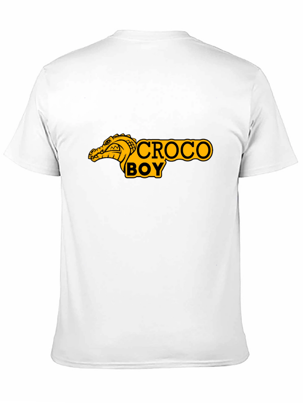 Croco Boy Graphic T-Shirt - Black Cotton Tee