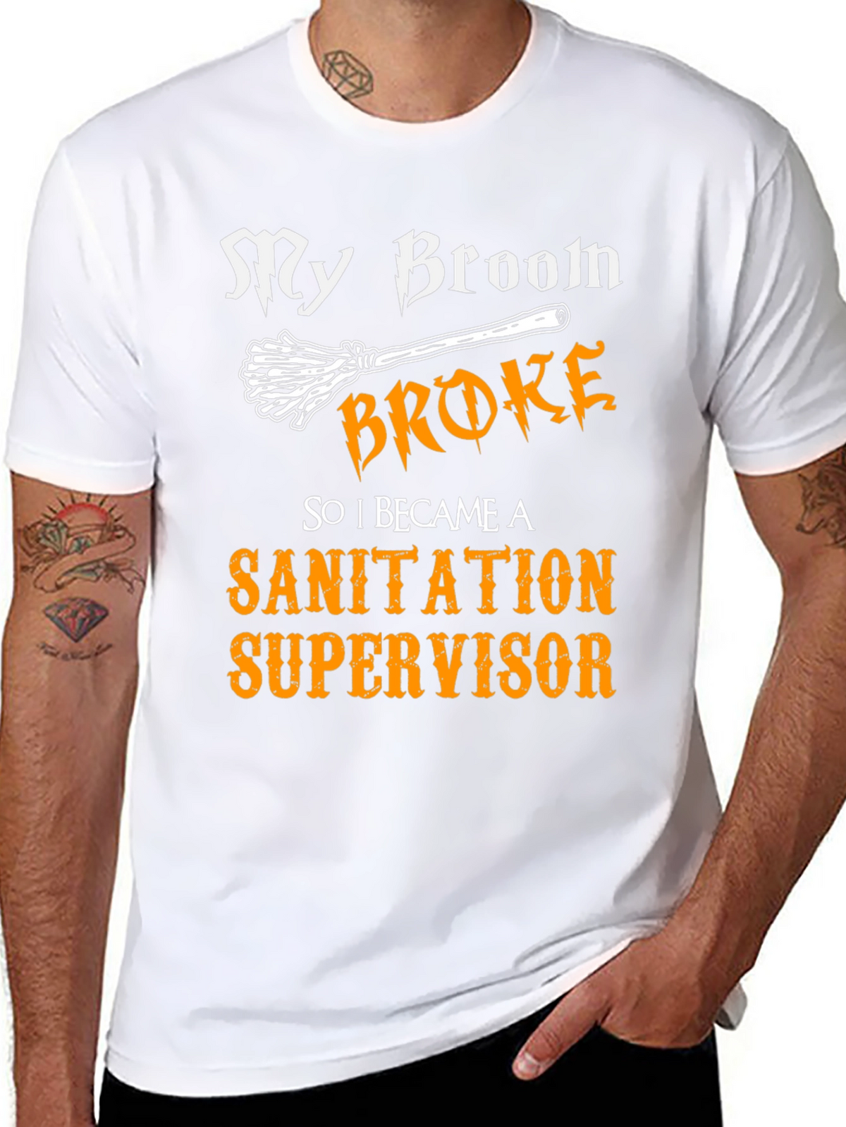 Funny Sanitation Supervisor T-Shirt